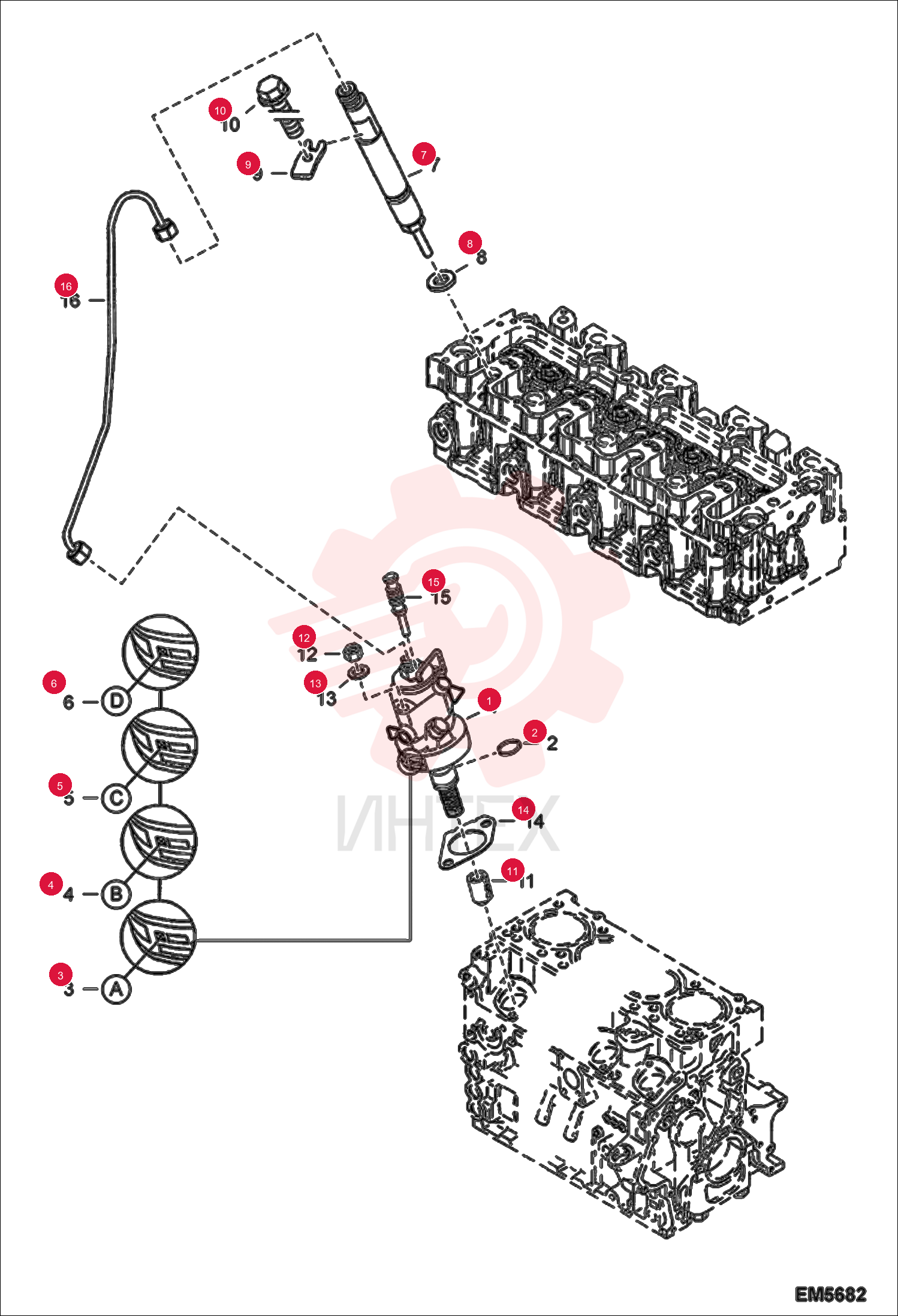 PUMP FUEL INJECT. 7013532