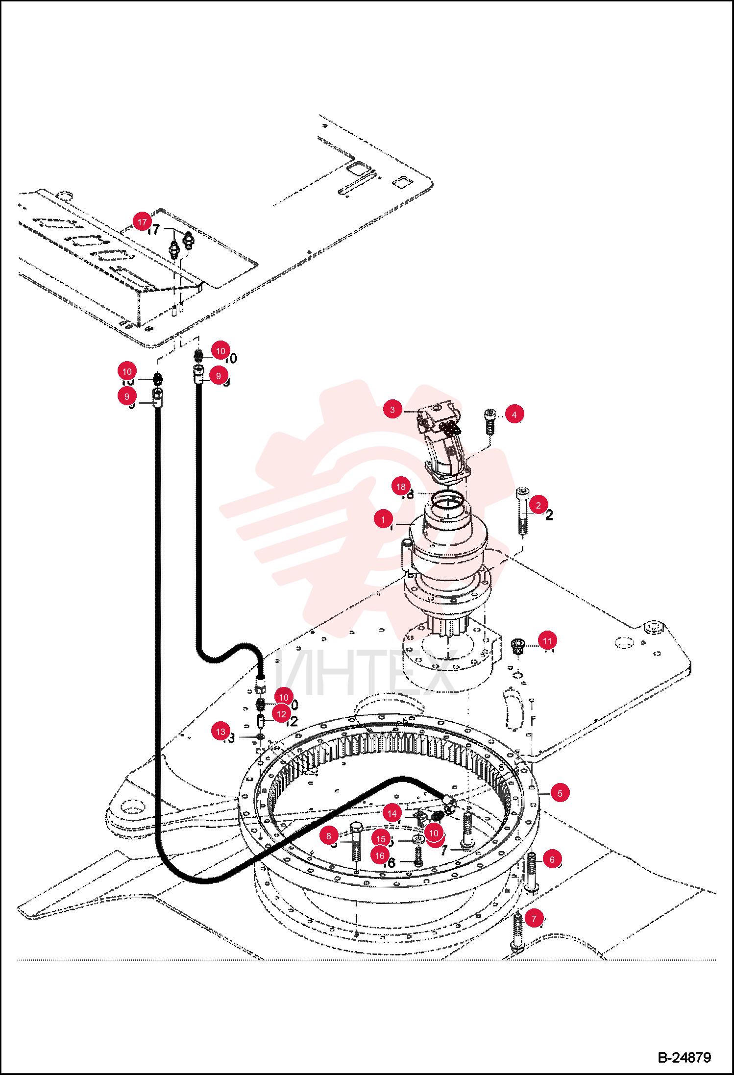 SLEW GEAR 5904670005 (5)