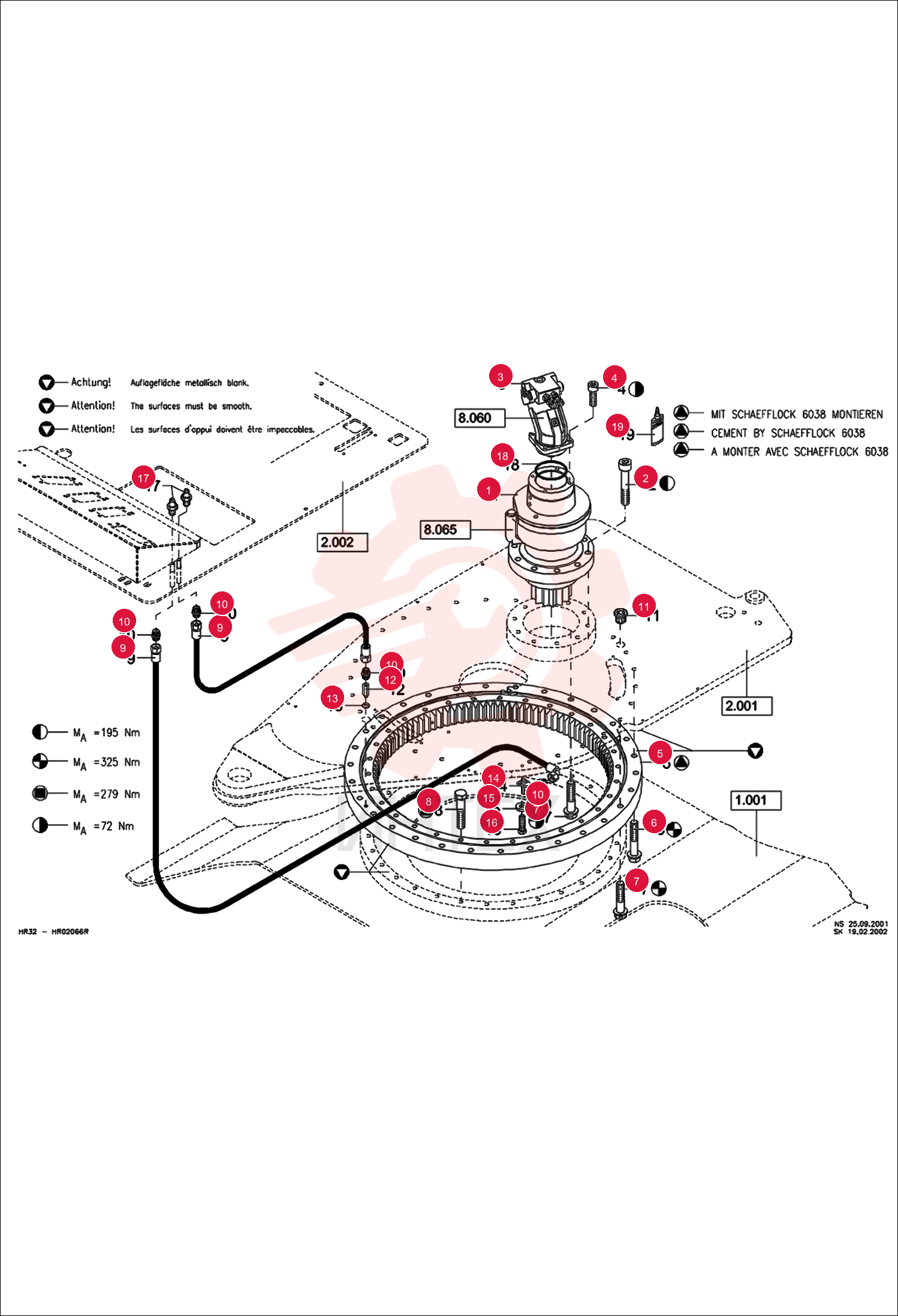 SLEW GEAR 5904670005 (1)