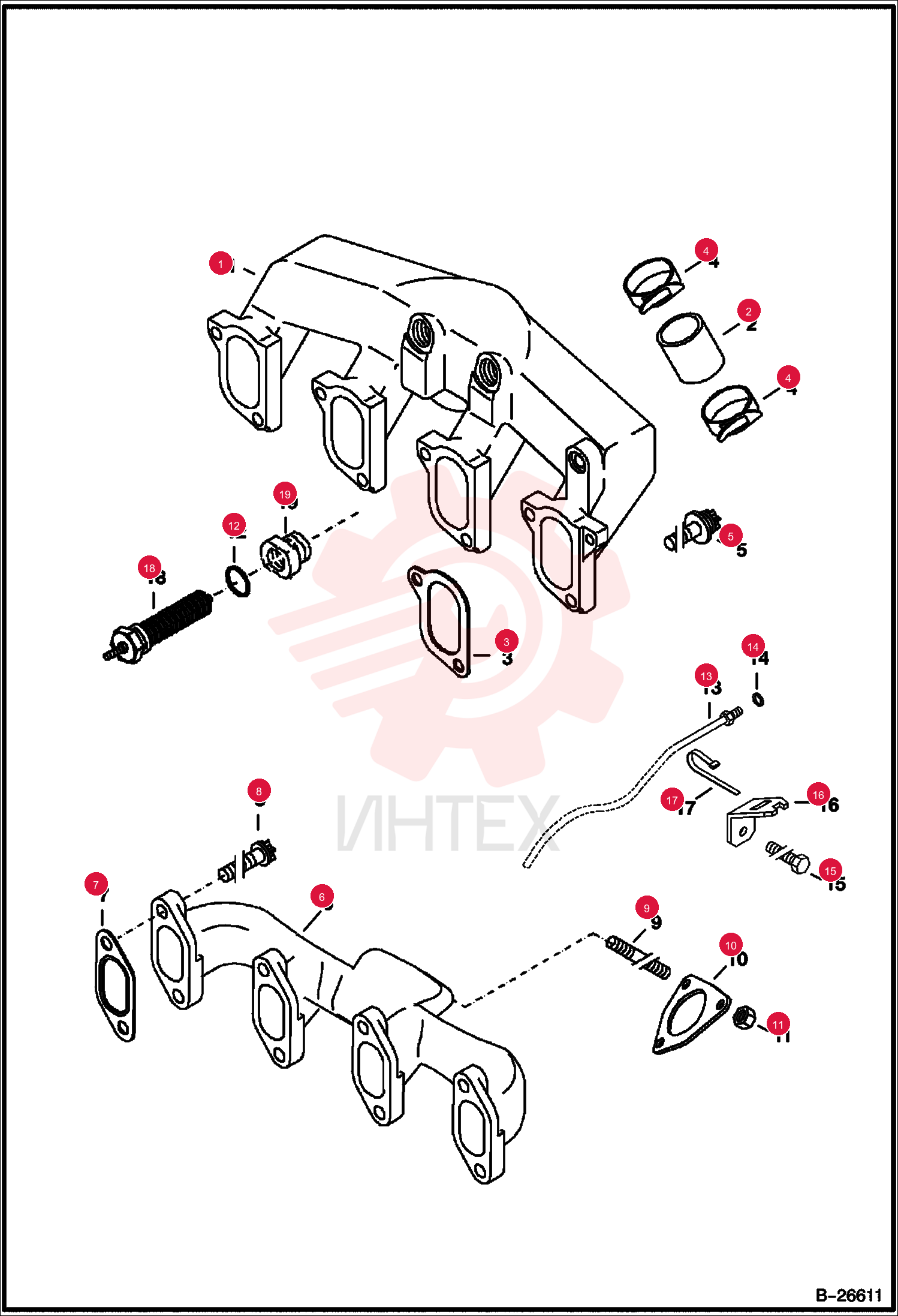 SUCTION PIPE 6688306 (2)