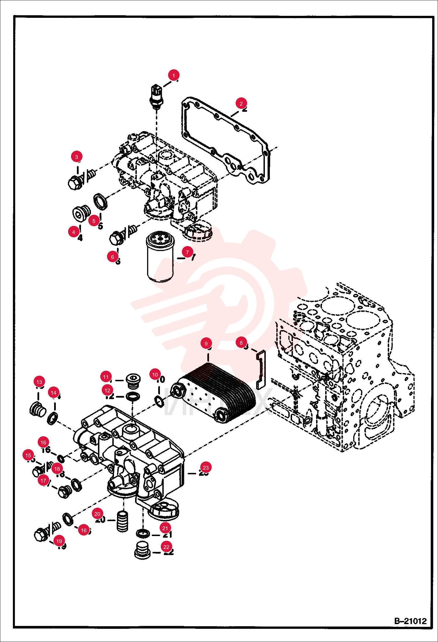 SWITCH OIL PRESS 6680299