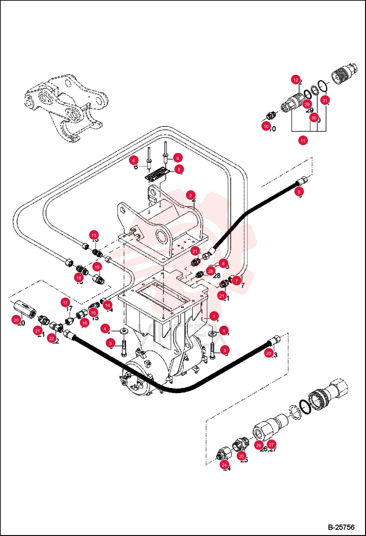TRANSVERSE CUTTING UNIT 6389590000