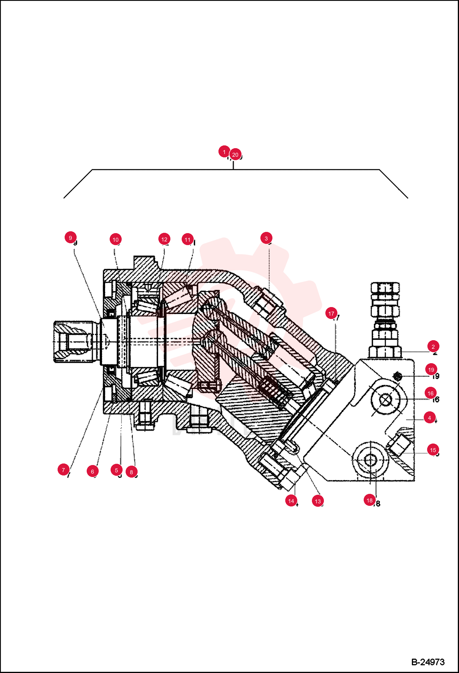 TRAVEL MOTOR 5364664075 (3)