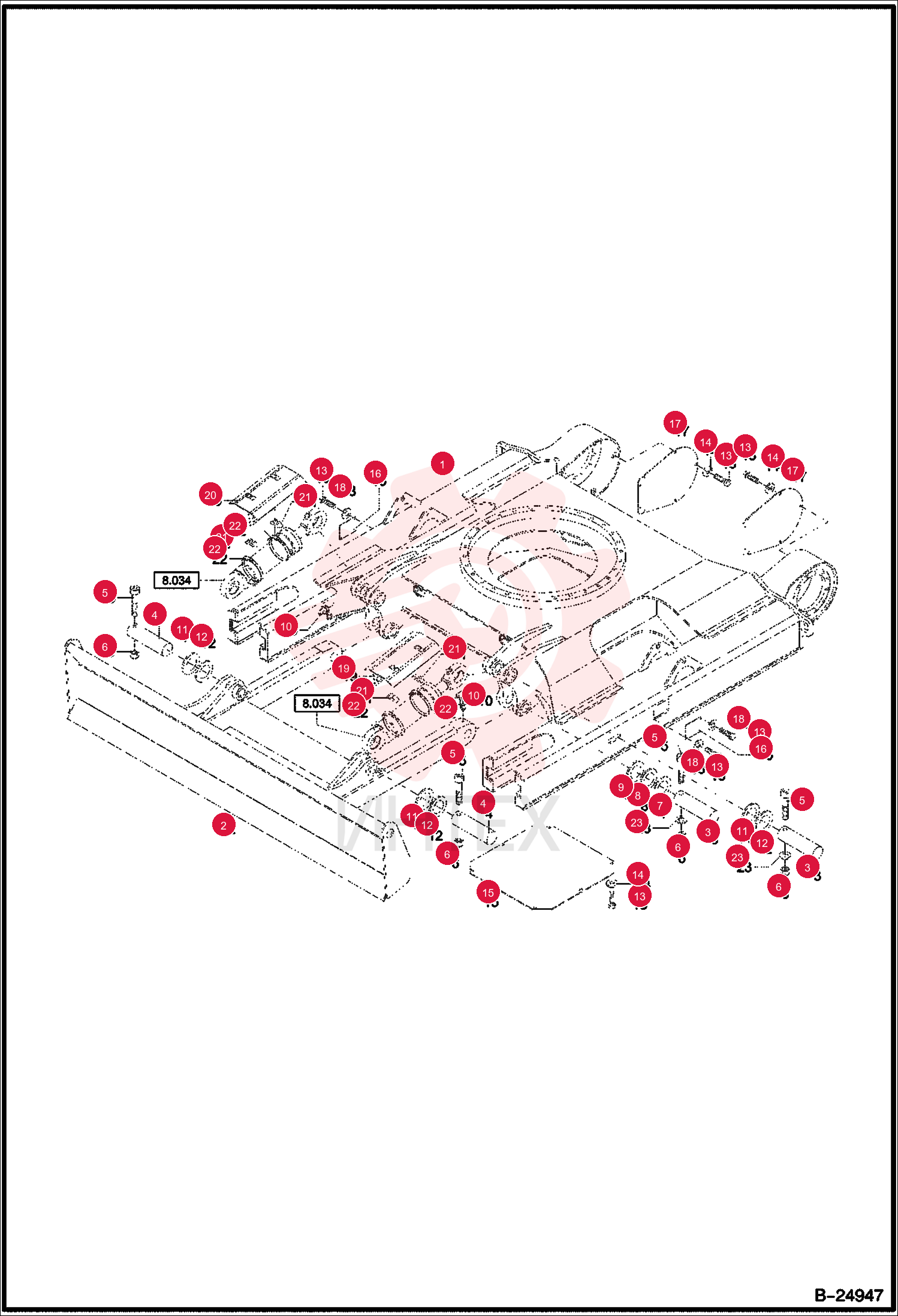 UNDERCARRIAGE 6190001005 (2)
