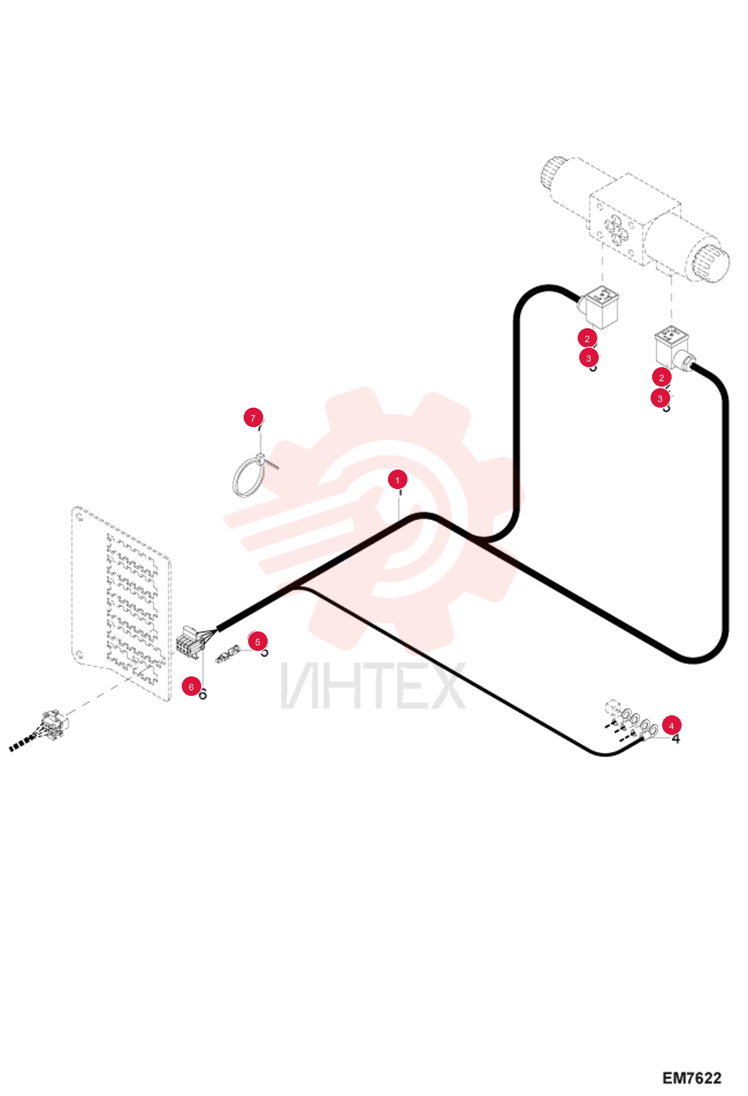 WIRE HARNESS 0207748020 (3)