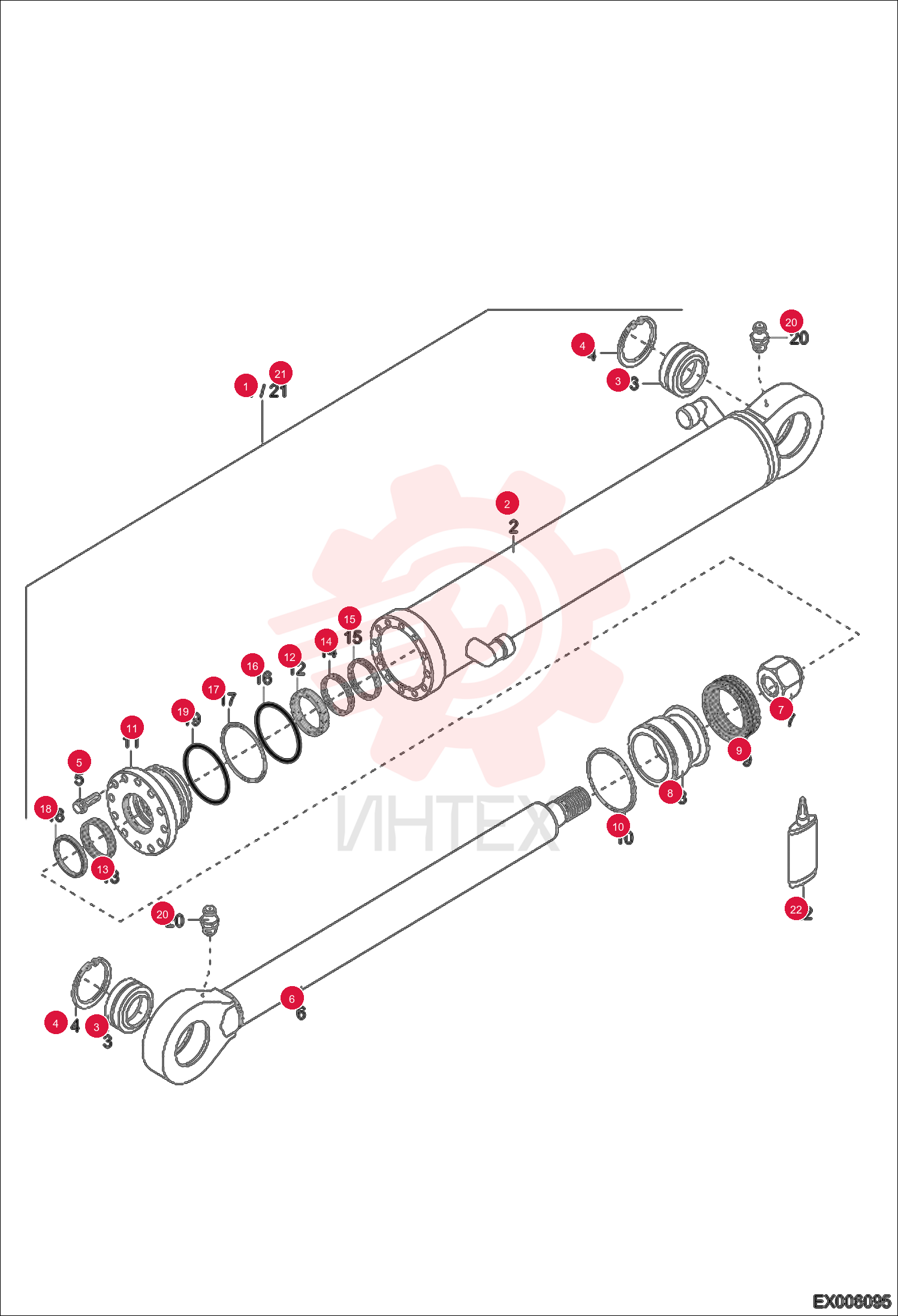 CYLINDER, HYD 6501089000 (2)