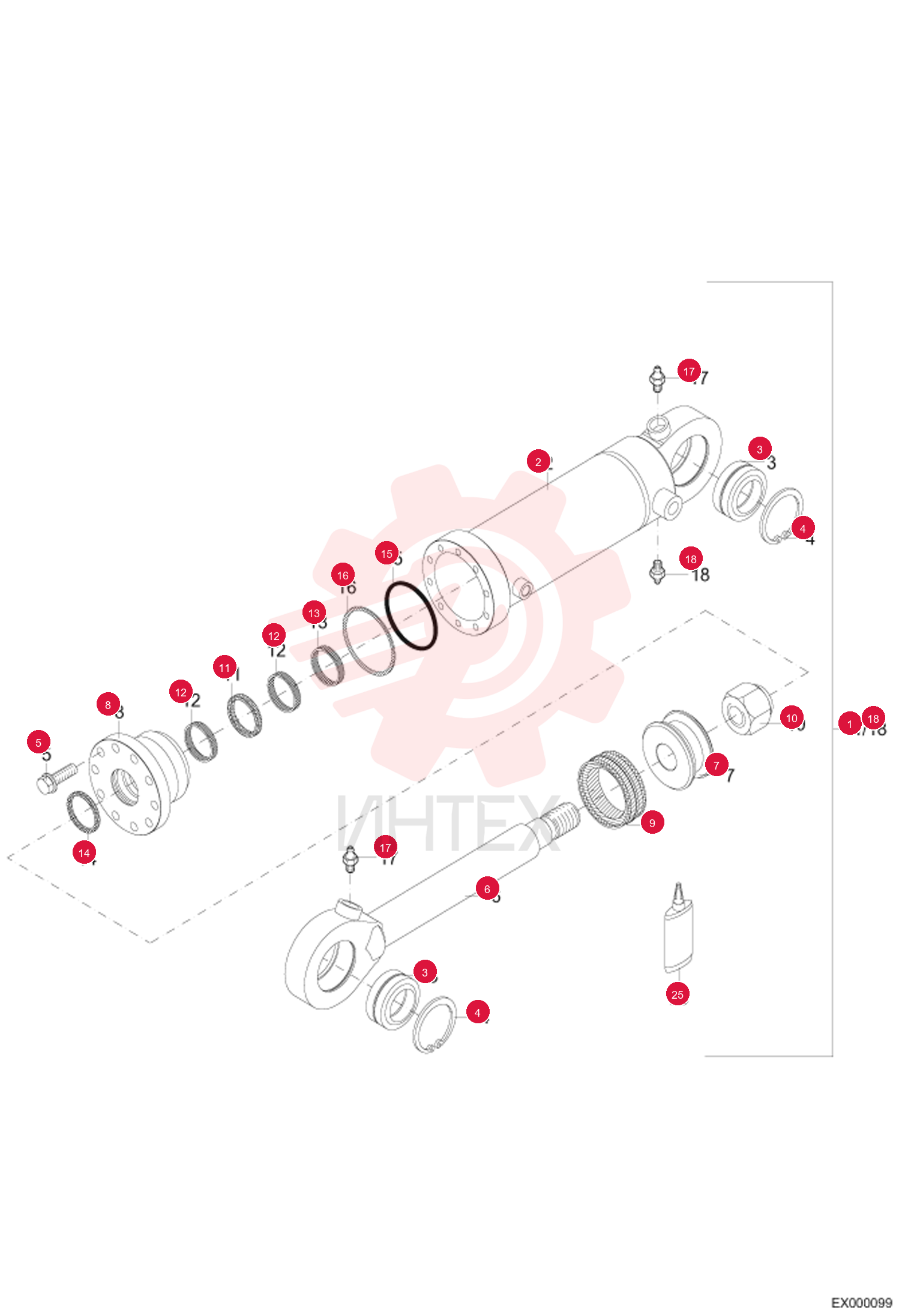 CYLINDER, HYD 6501150000 (1)