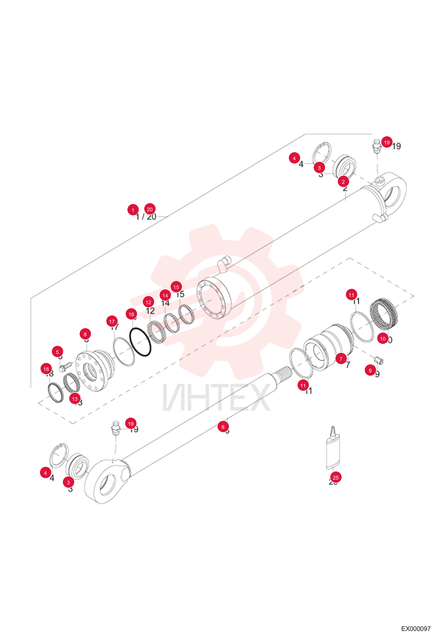 CYLINDER, HYD 6501249000 (1)