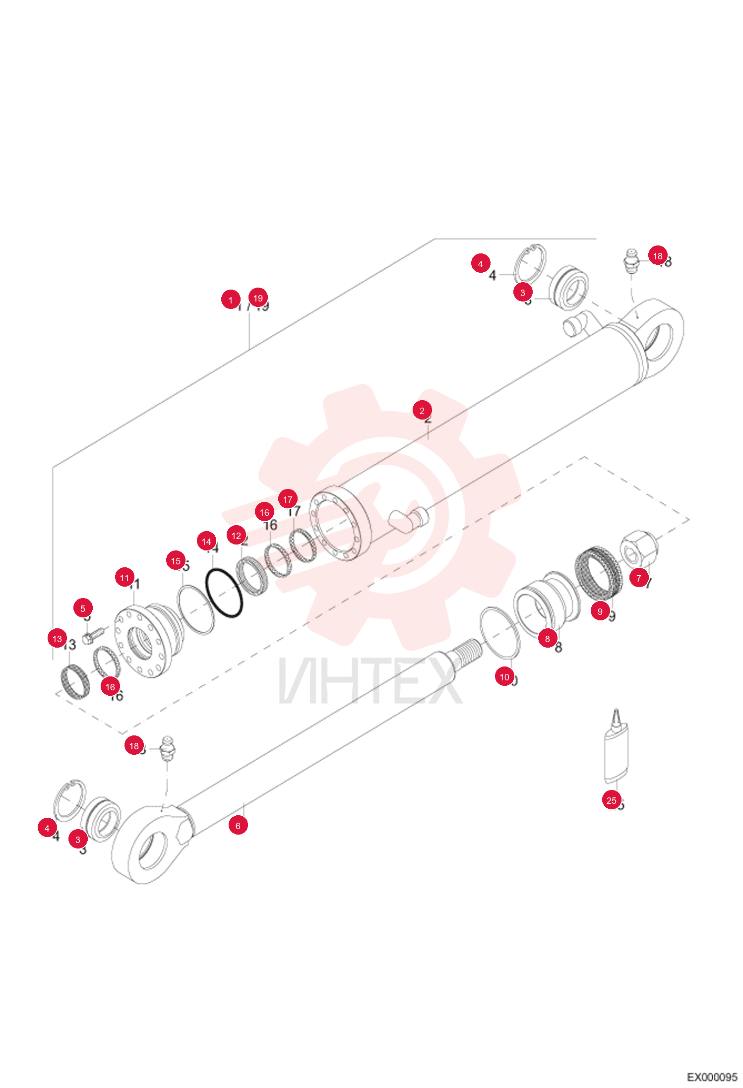 CYLINDER, HYD 6500881000 (1)