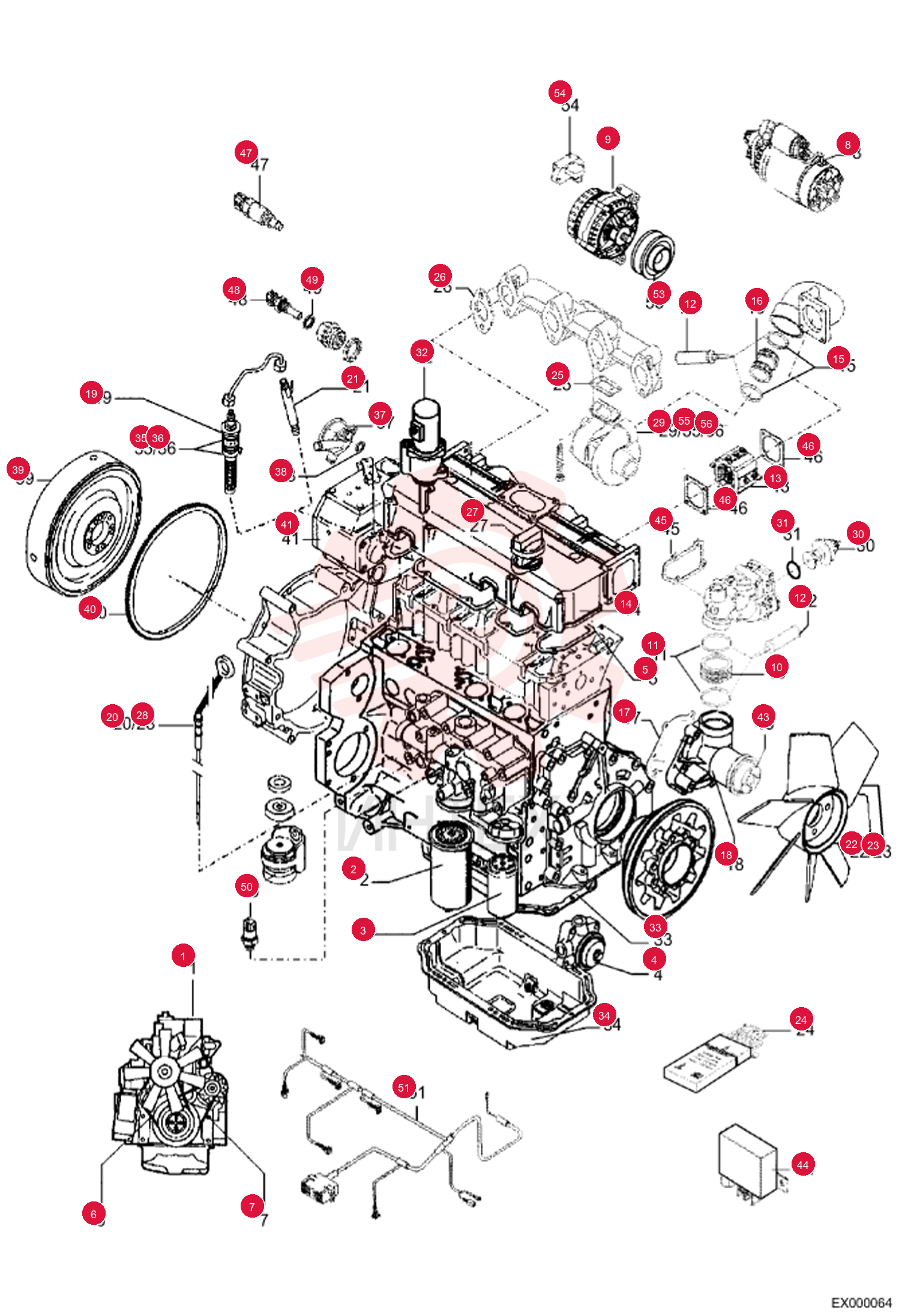 ENGINE, DIESEL 5411662225 (2)