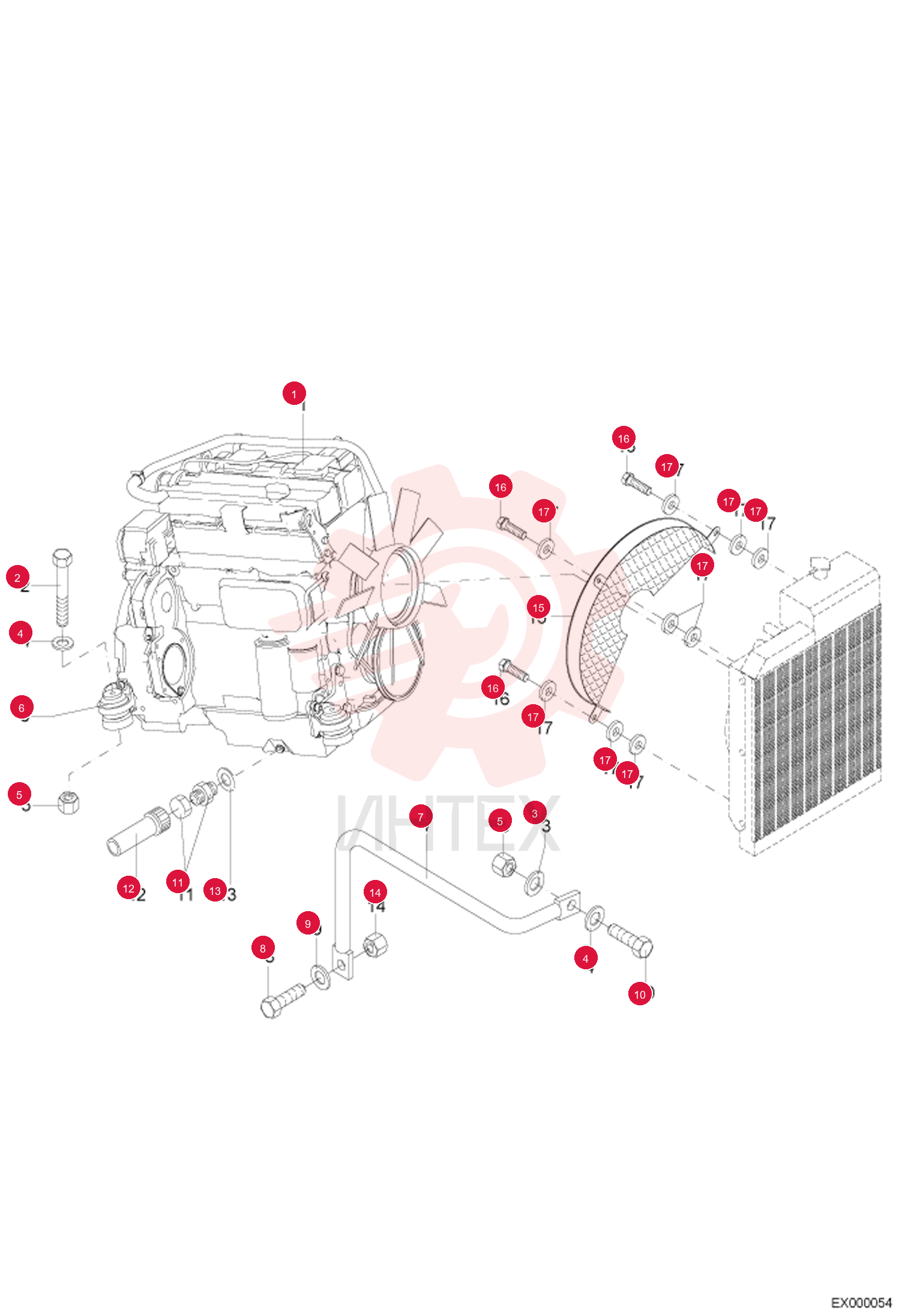 ENGINE, DIESEL 5411662225 (1)