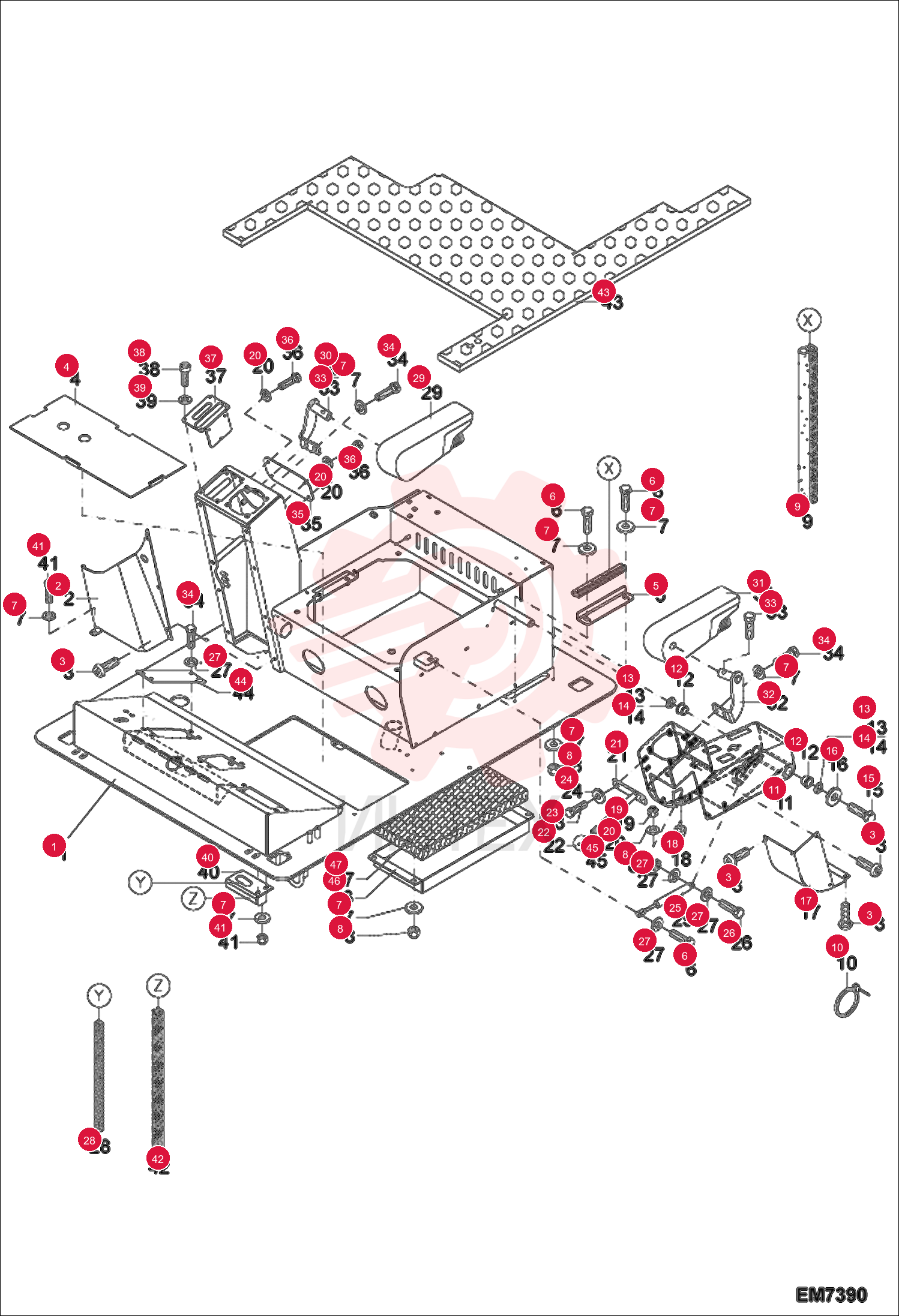 FLOOR FRAME 6207526102