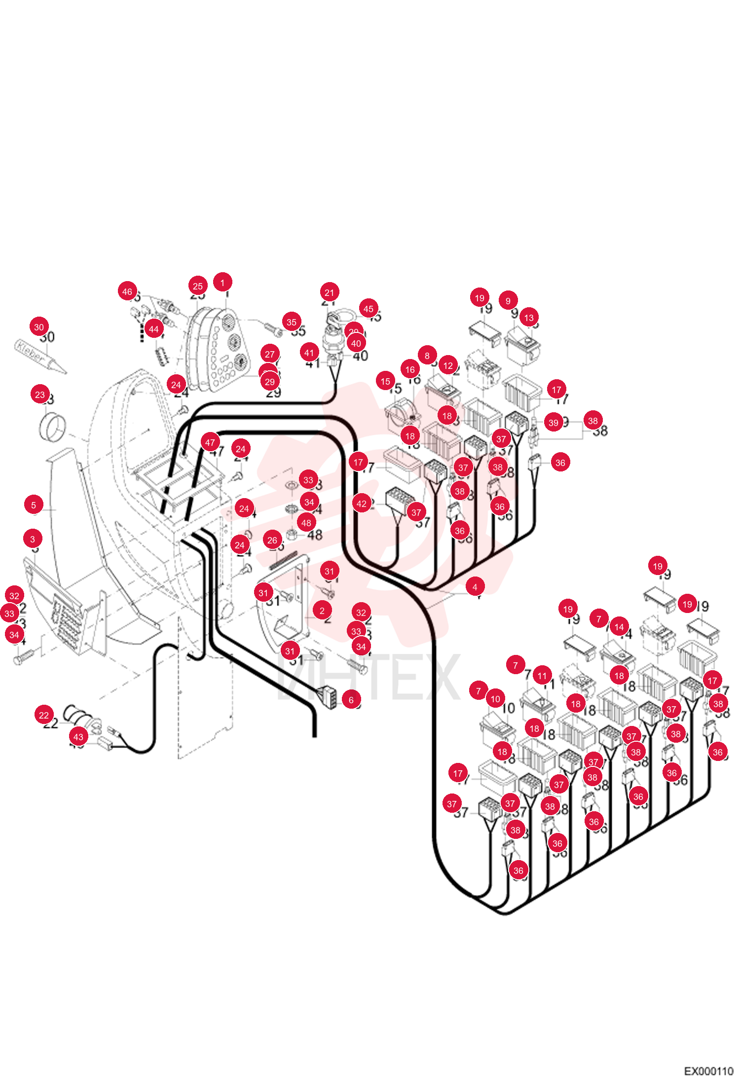PANEL, DASH 7023525