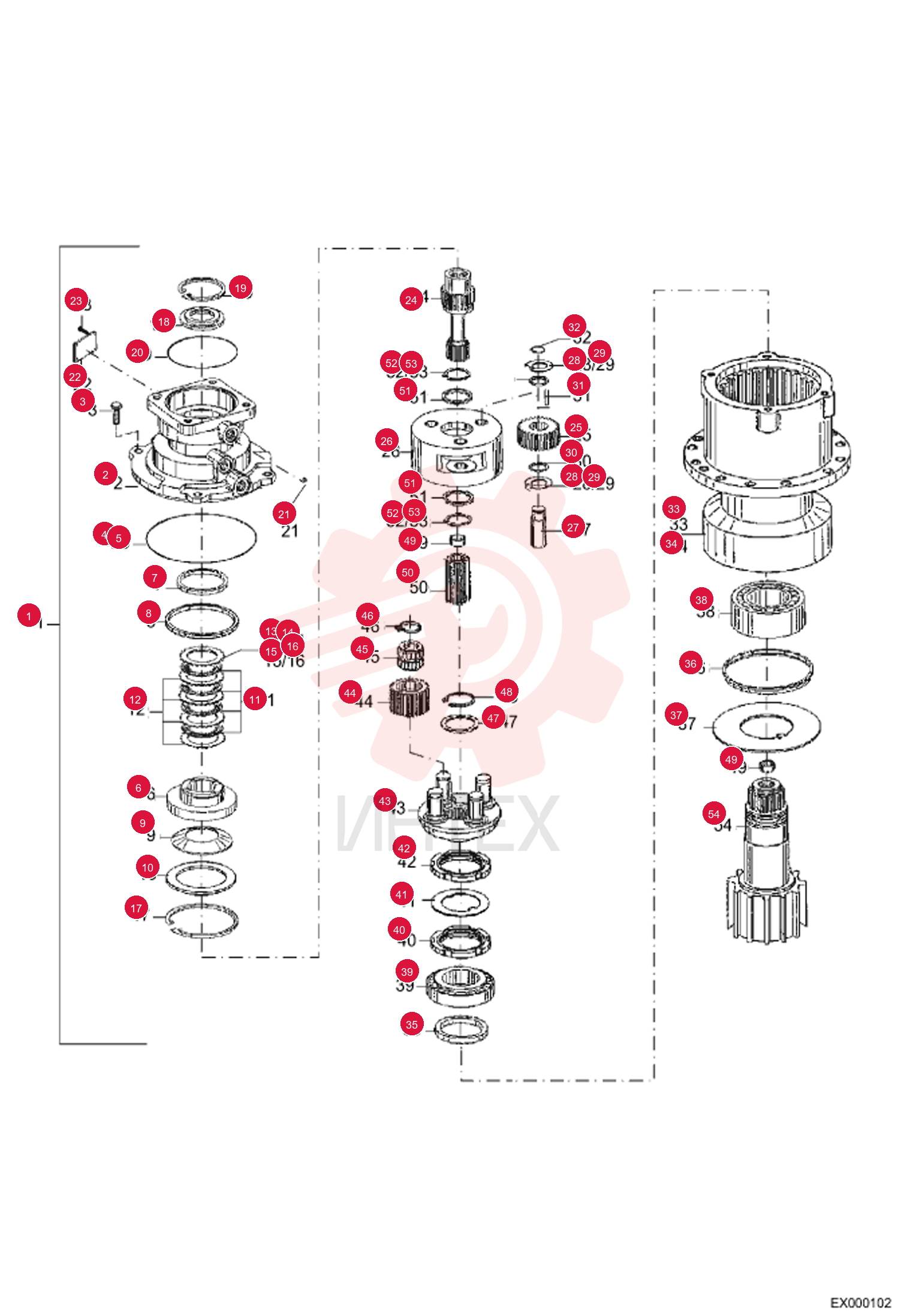 SLEW GEAR 5904670005 (2)
