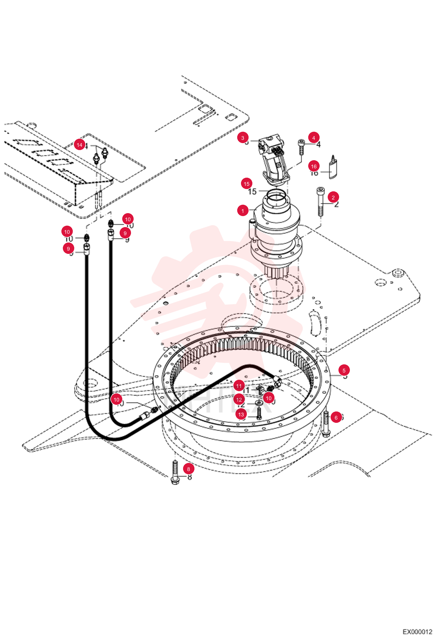 SLEW GEAR 5904670005 (1)