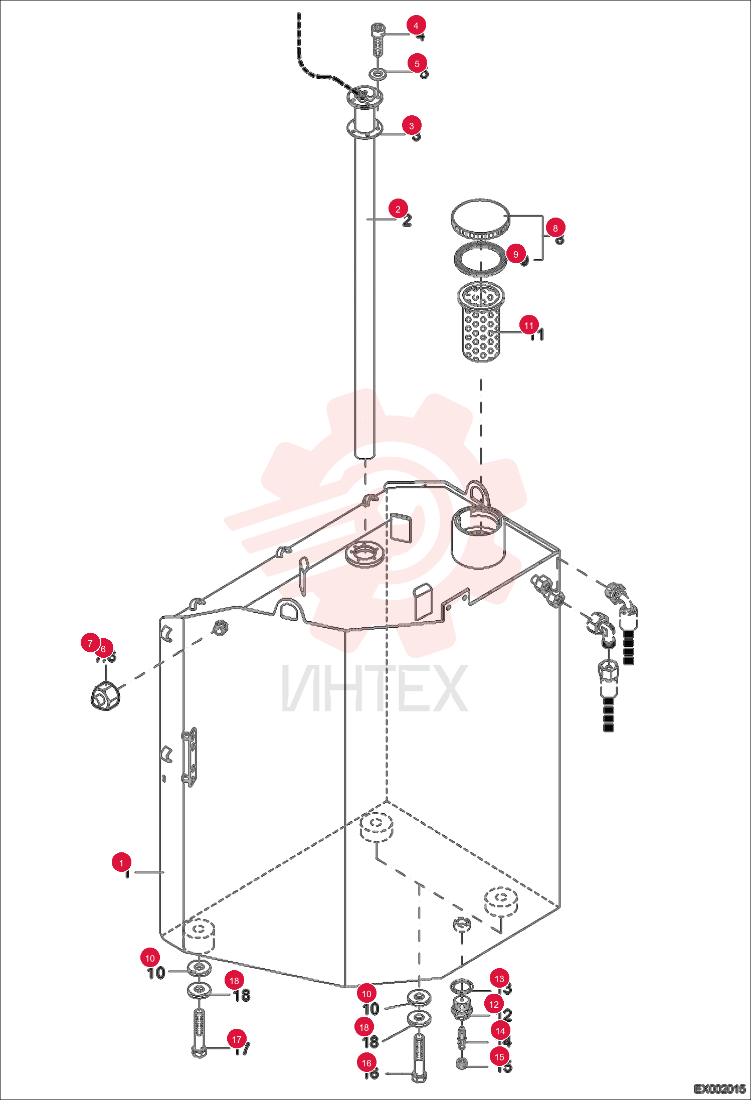 TANK, DIESEL 6207514102 (2)