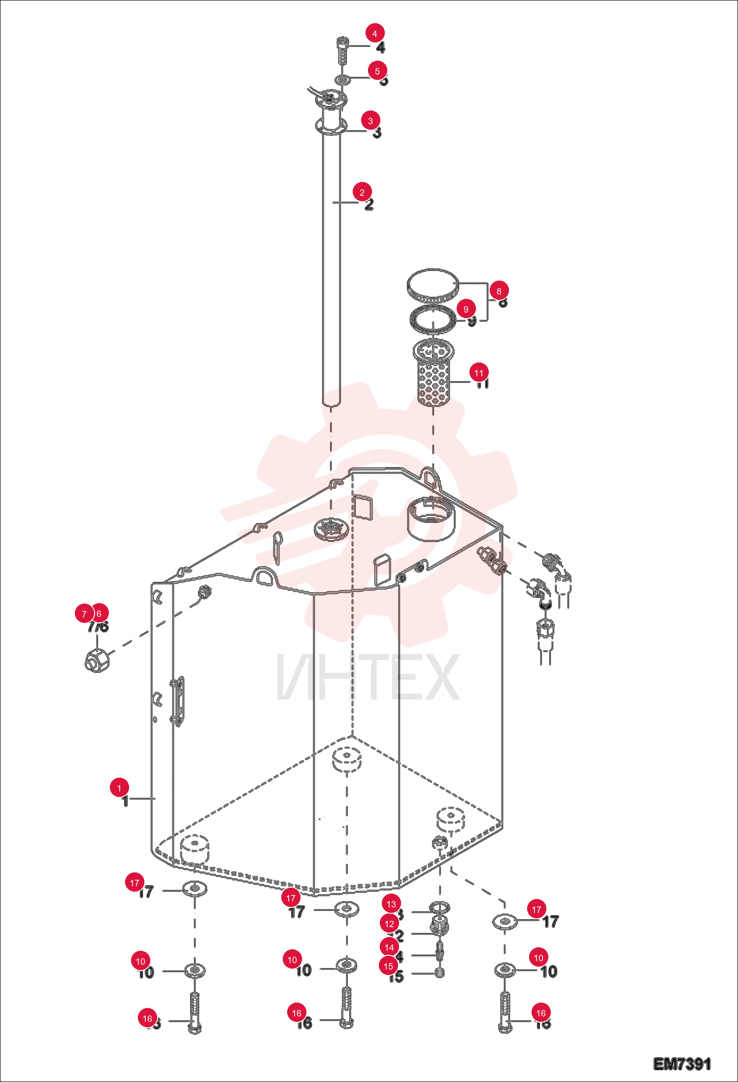 TANK, DIESEL 6283414002