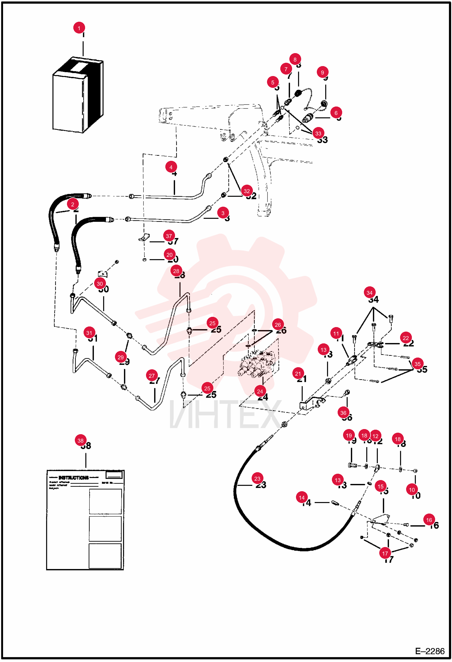 HOSE ASSEMBLY 6728013 (1)