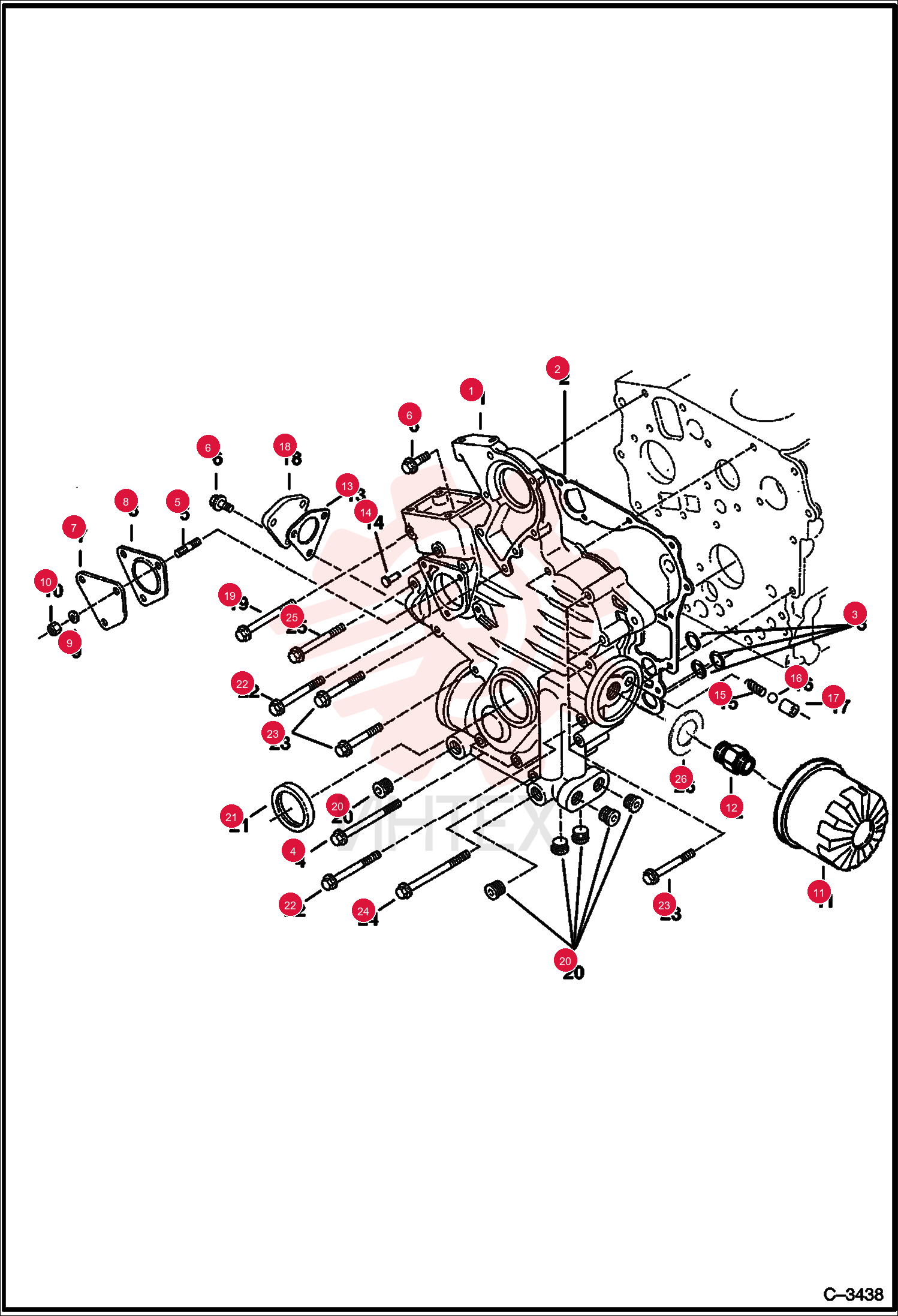 HOUSING, GEAR 7017979