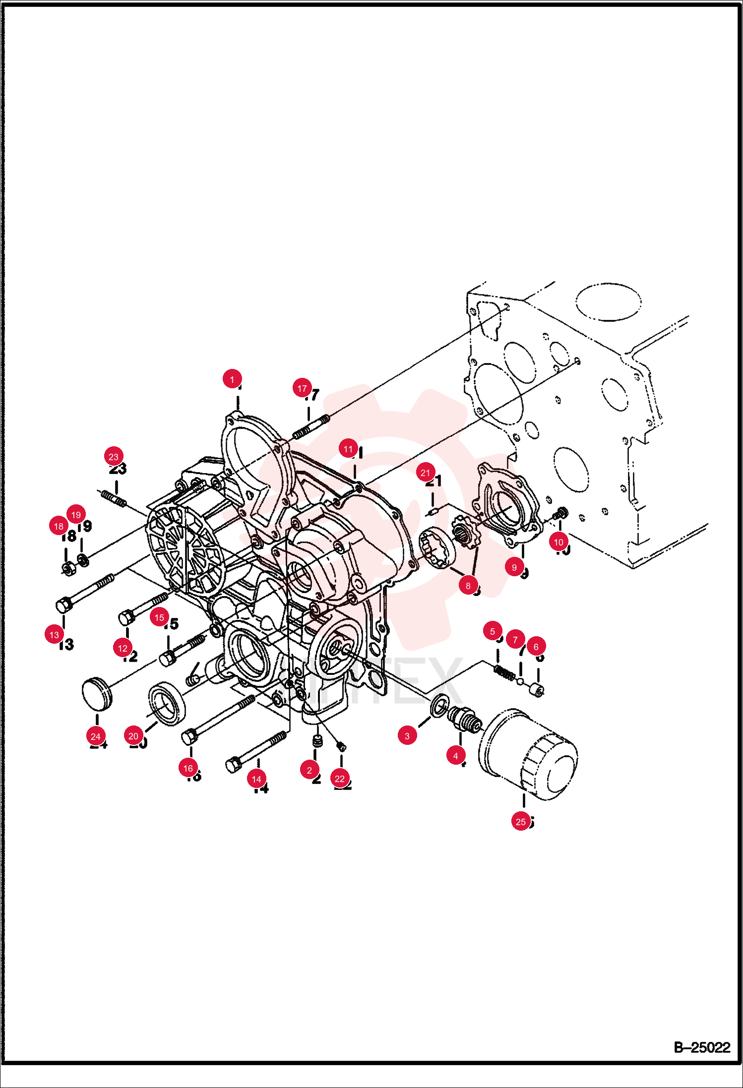 GEARCASE ASSEMBLY 6680261