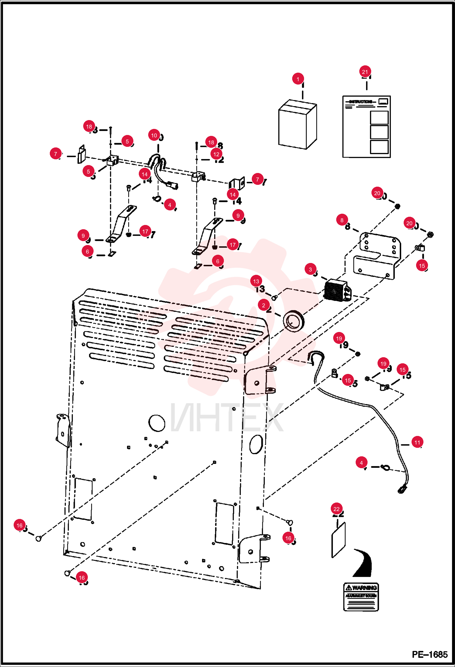 KIT, ALARM BACK-UP 6733638