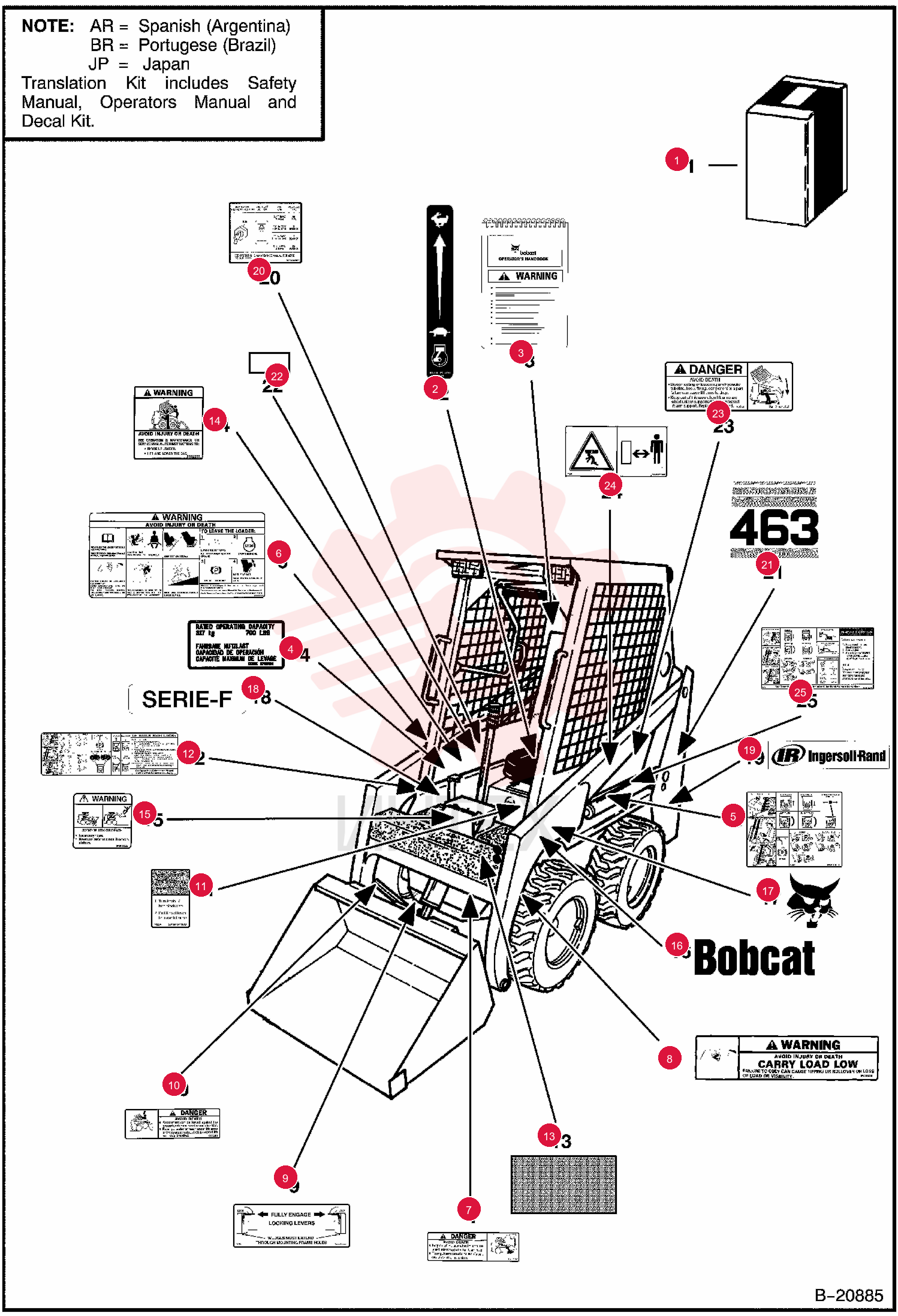 KIT, DECAL 6902214 (2)