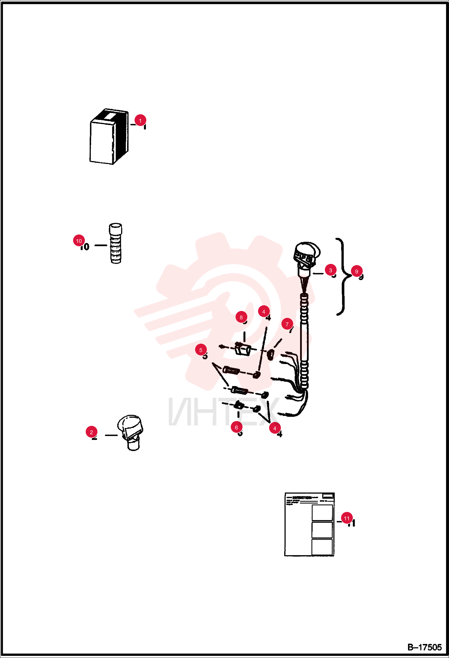 KIT, HANDLE 6706565 (1)