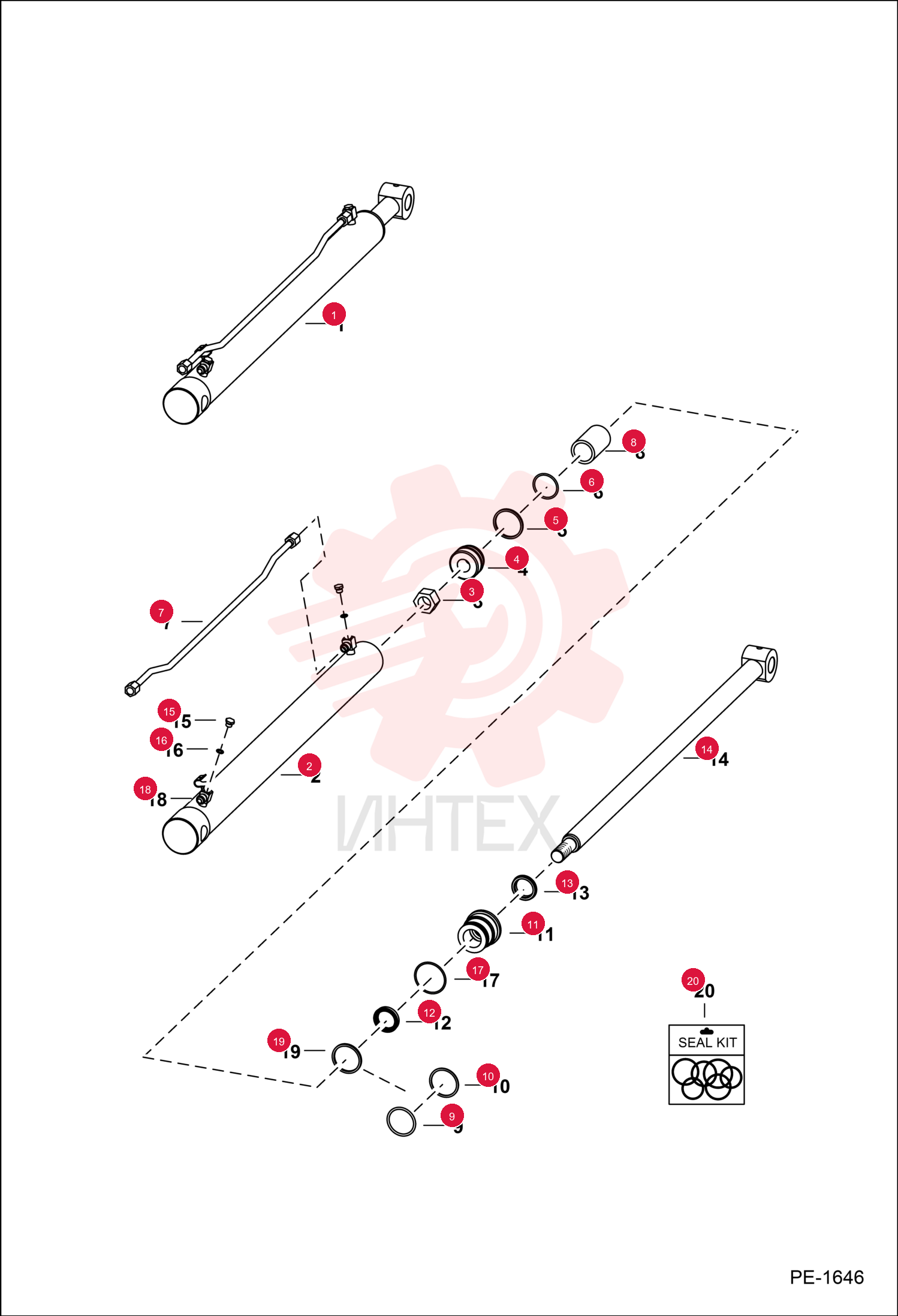 LIFT CYLINDER 6812771 (2)