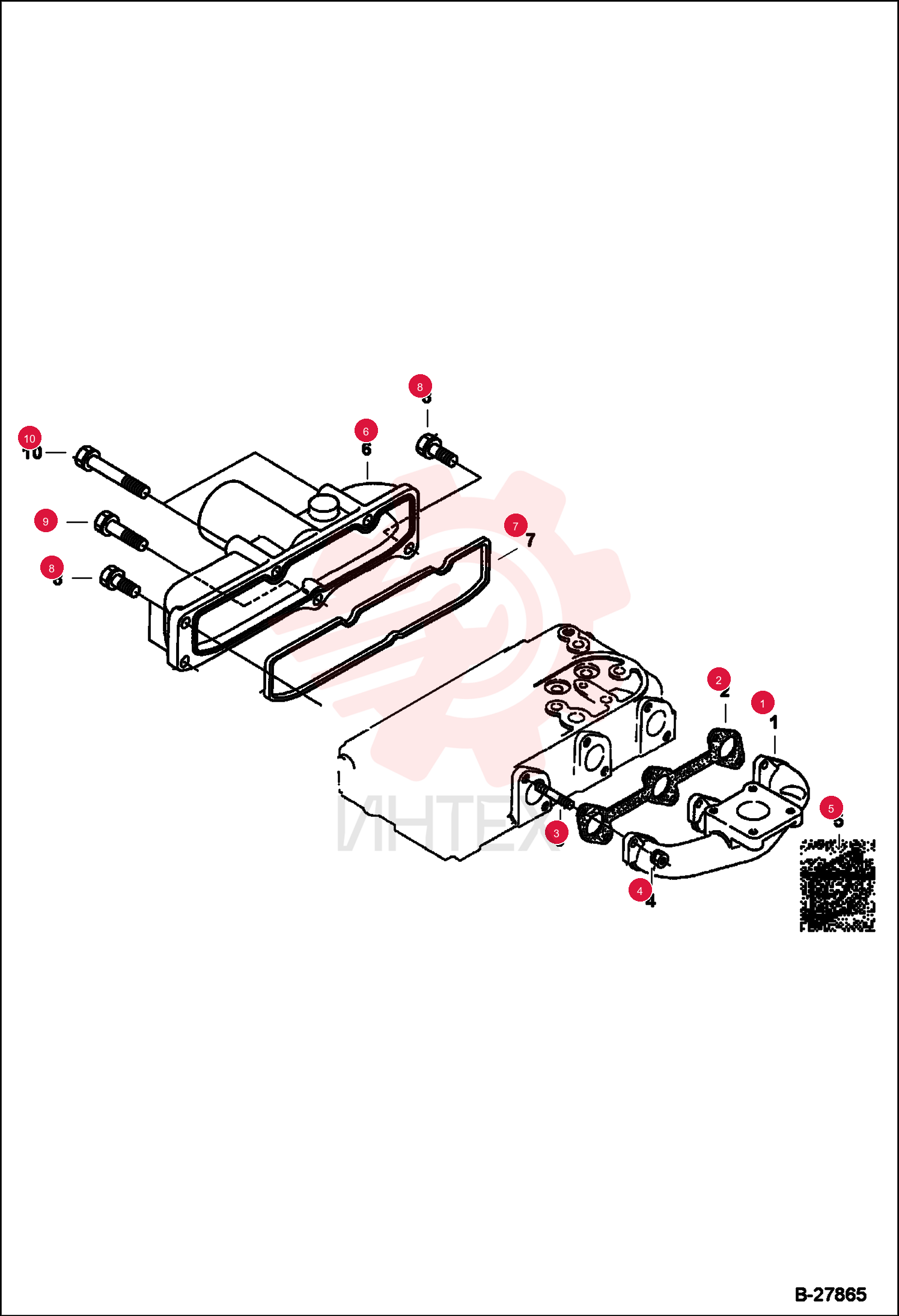 MANIFOLD EXHAUST 6686502 (2)