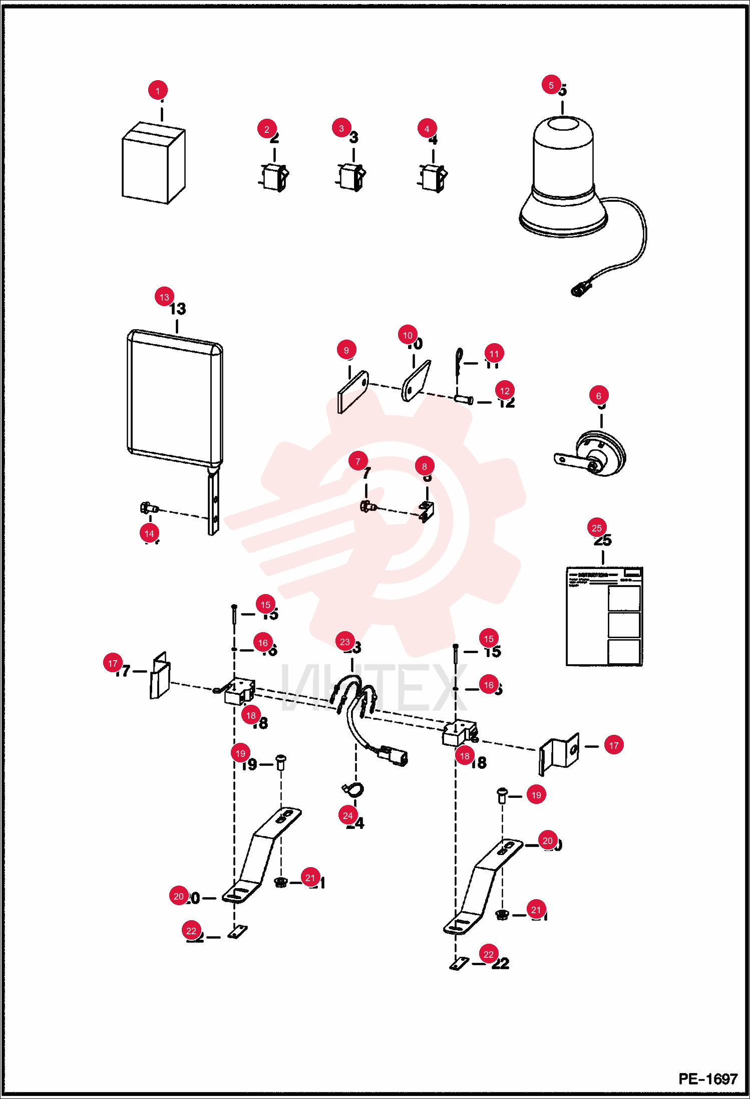 SWITCH, TRVL CONTROL 6668742 (2)