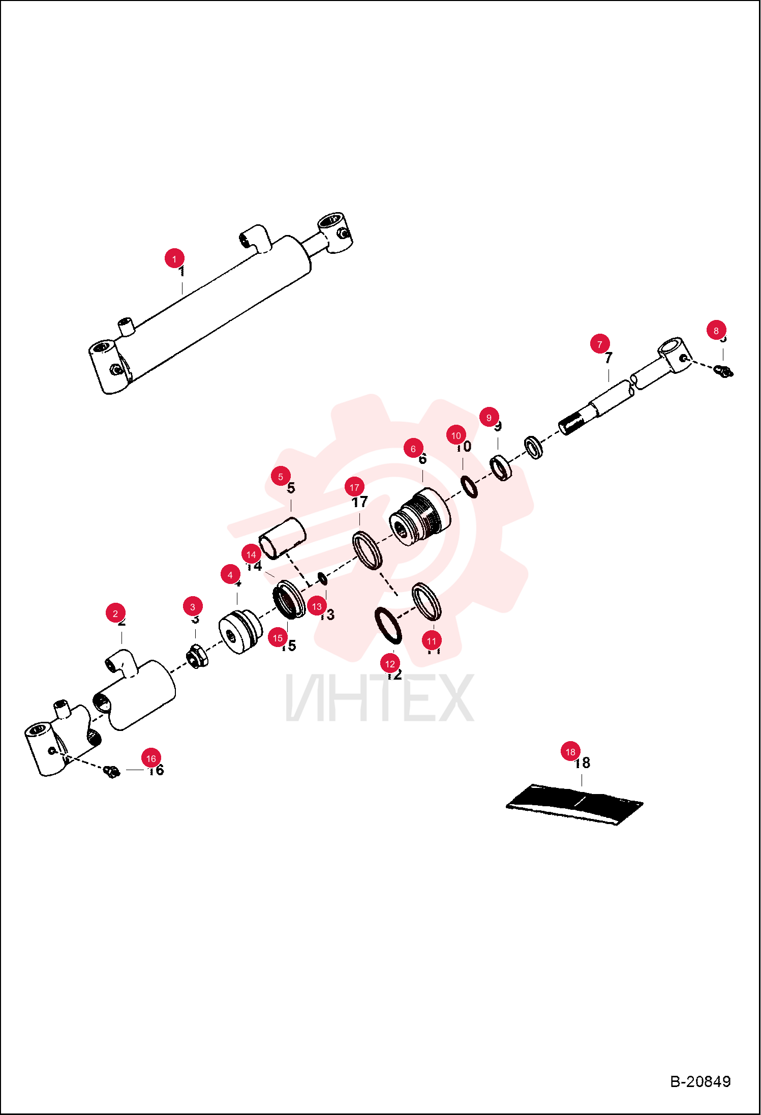 CYLINDER, TILT 6506652