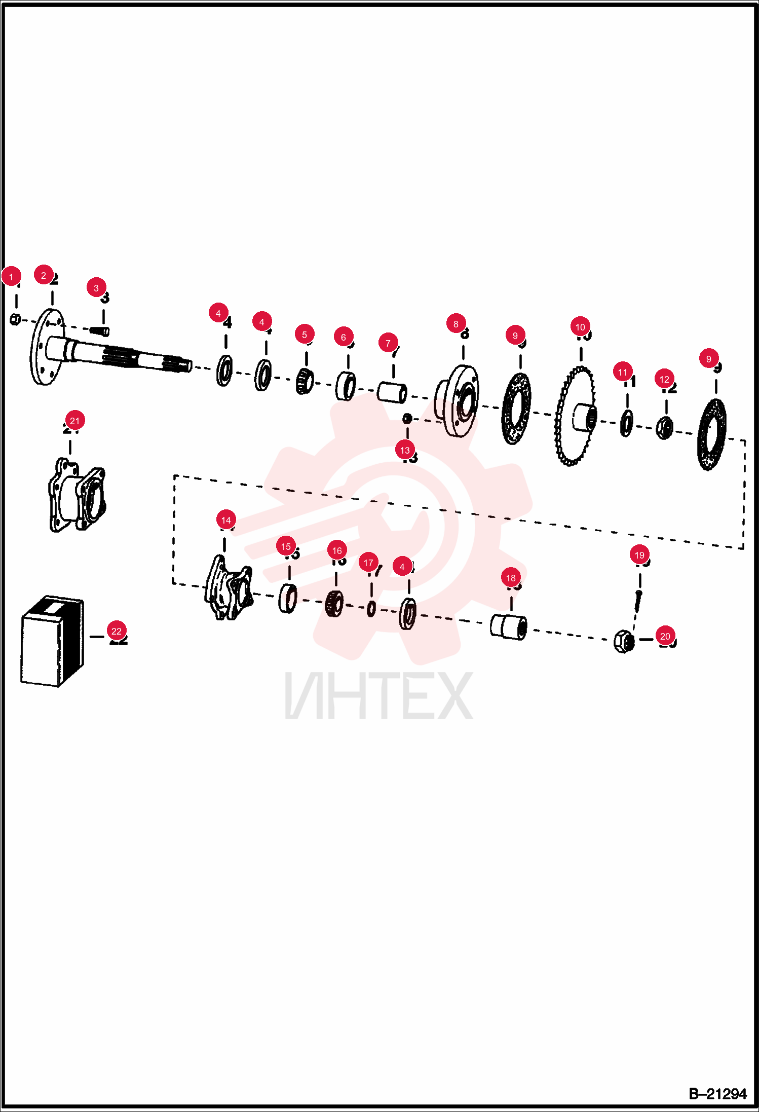 NUT WHEEL 6564669 (2)