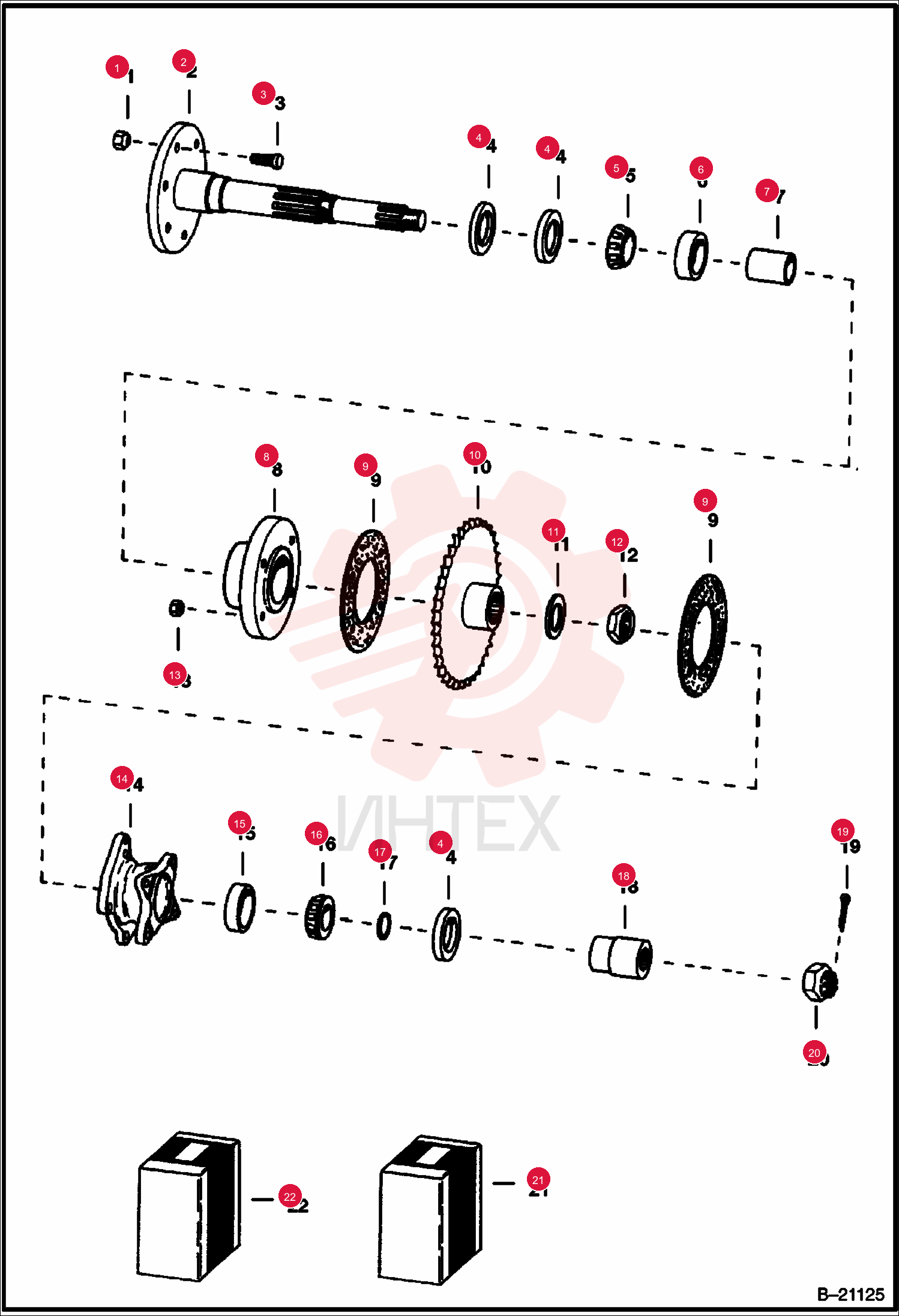 NUT WHEEL 6564669 (1)