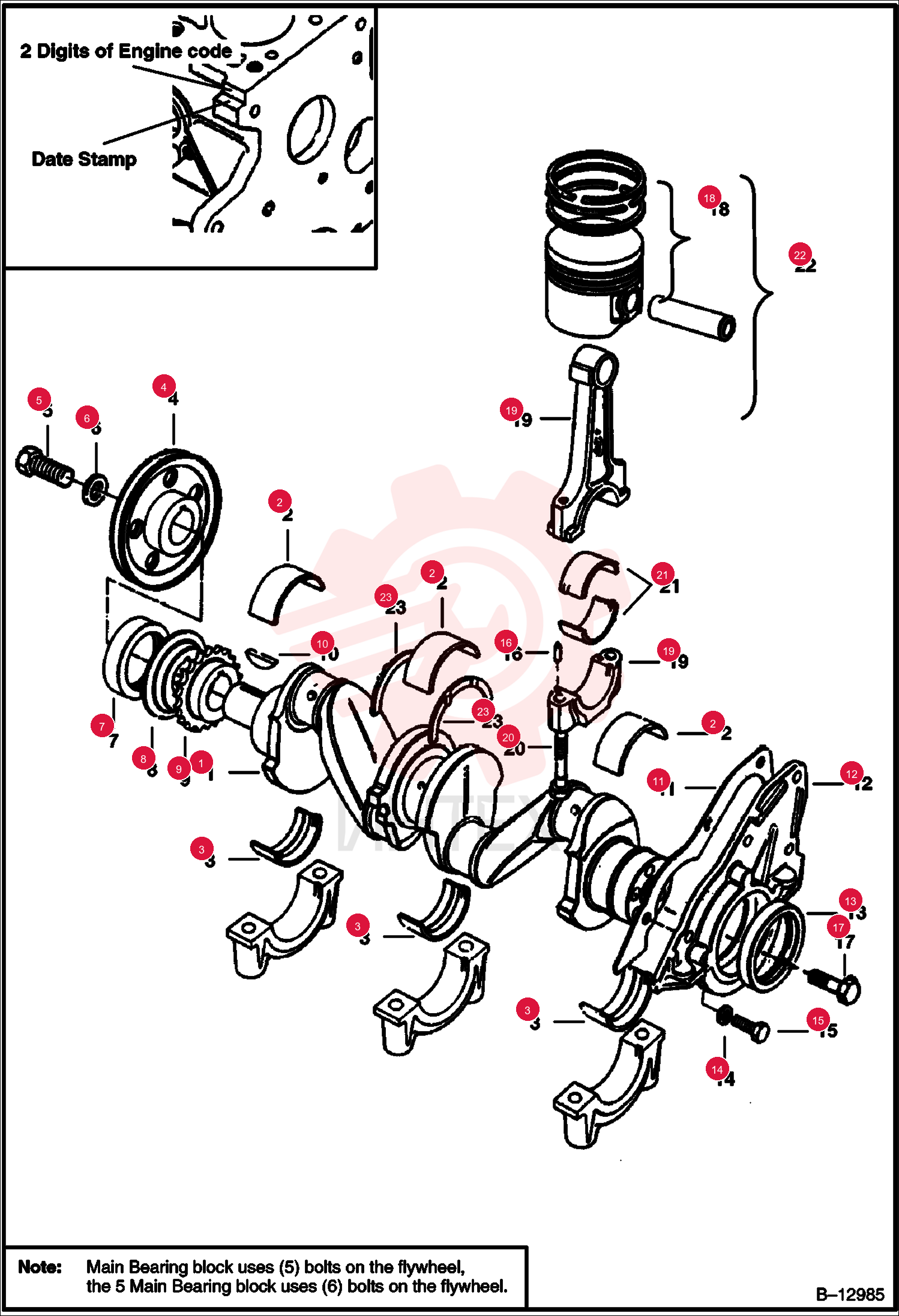 CRANKSHAFT ASSEMBLY 6654295