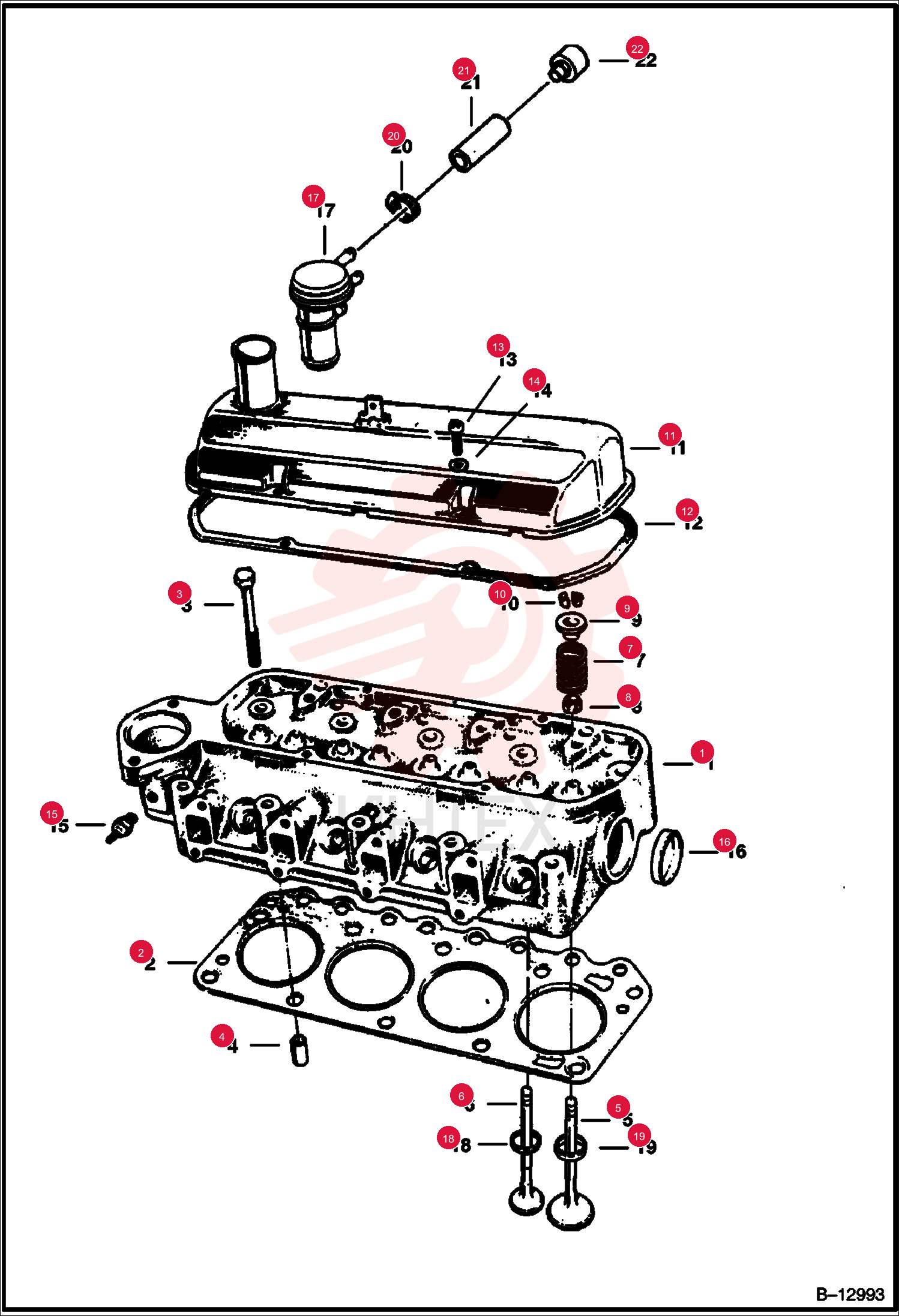 HEAD ASSEMBLY 6654264