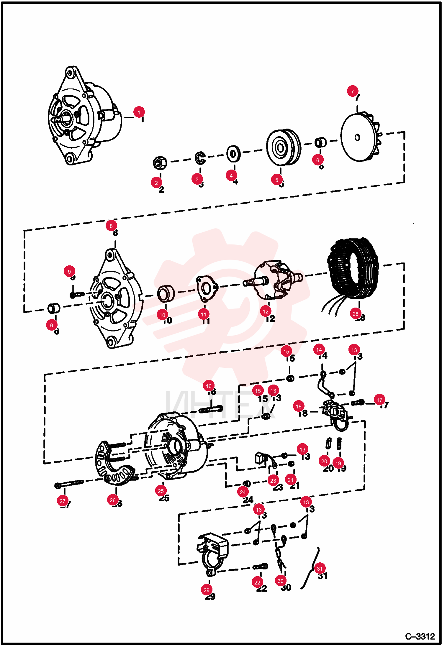 ALTERNATOR 6661611 (2)