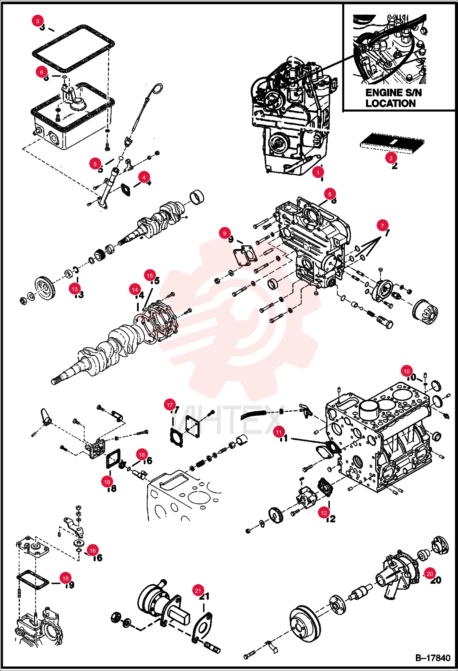 KIT, GASKET 6630550 (2)