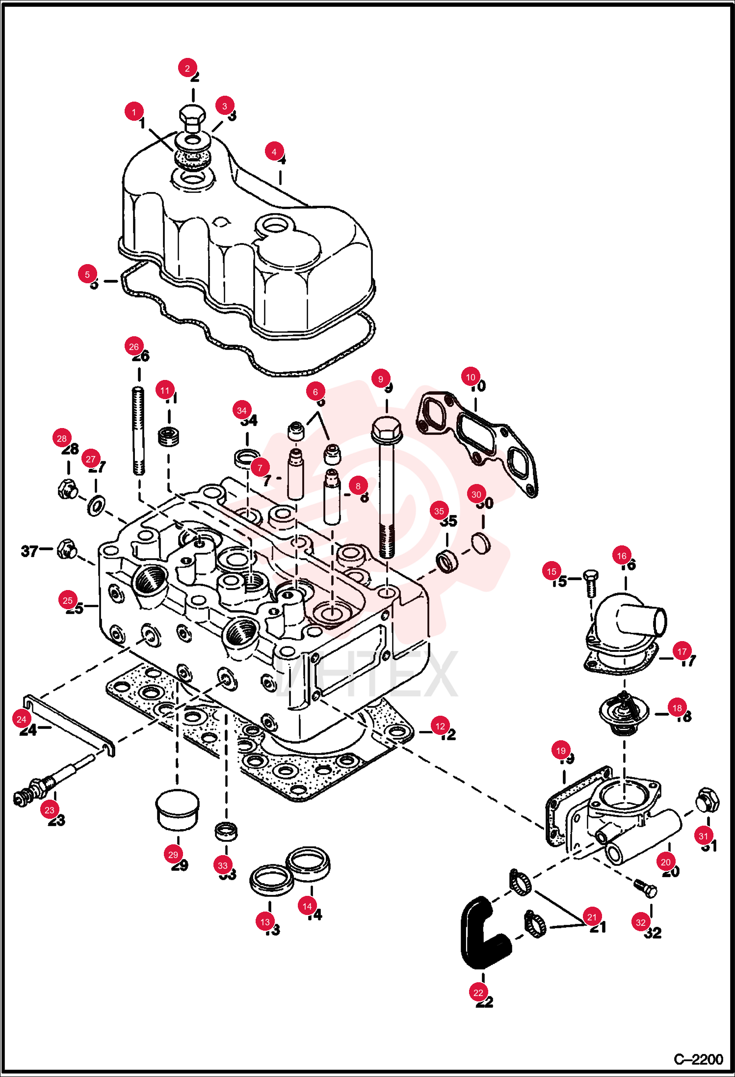 GASKET, SEAL 6660993