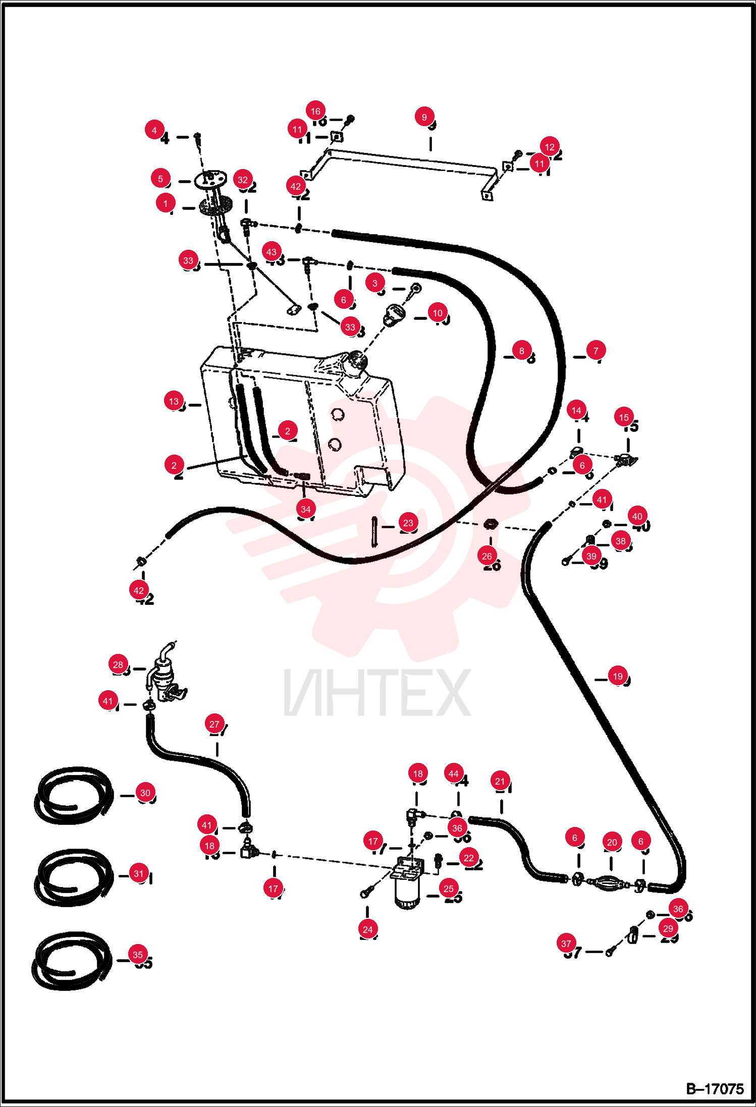 FUEL TUBE 6715001