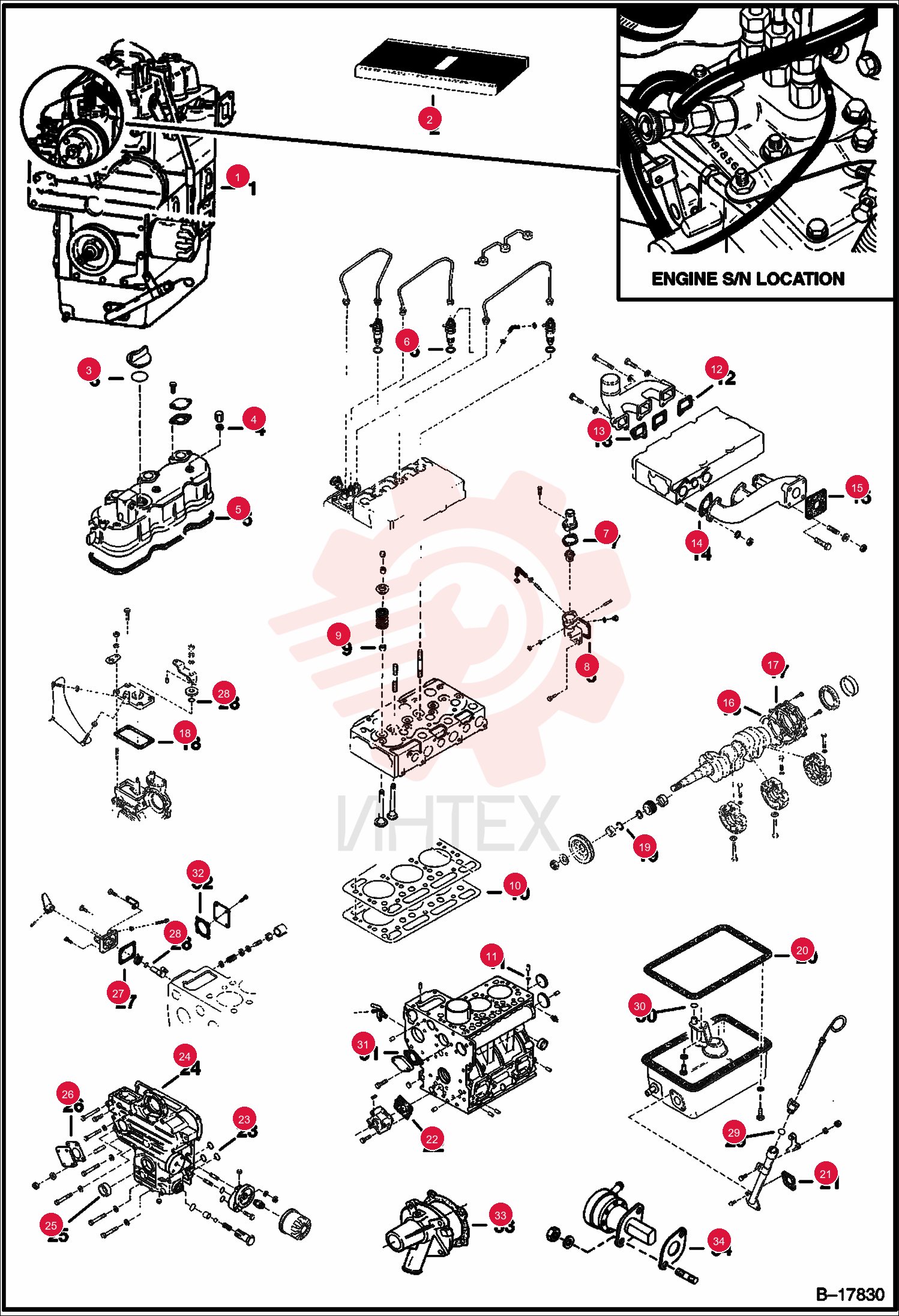 KIT, GASKET 6630551