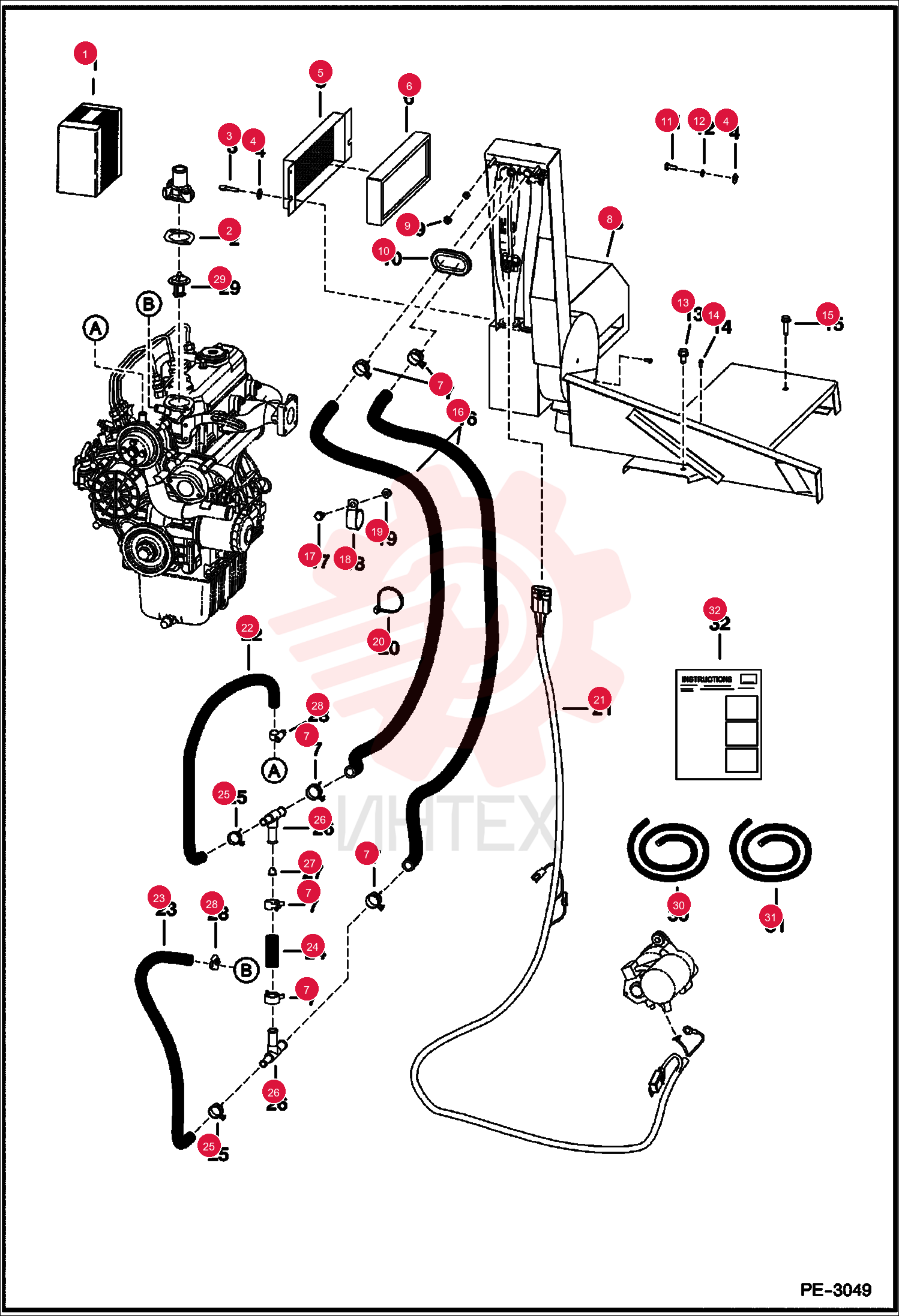 KIT, HEATER 7113324