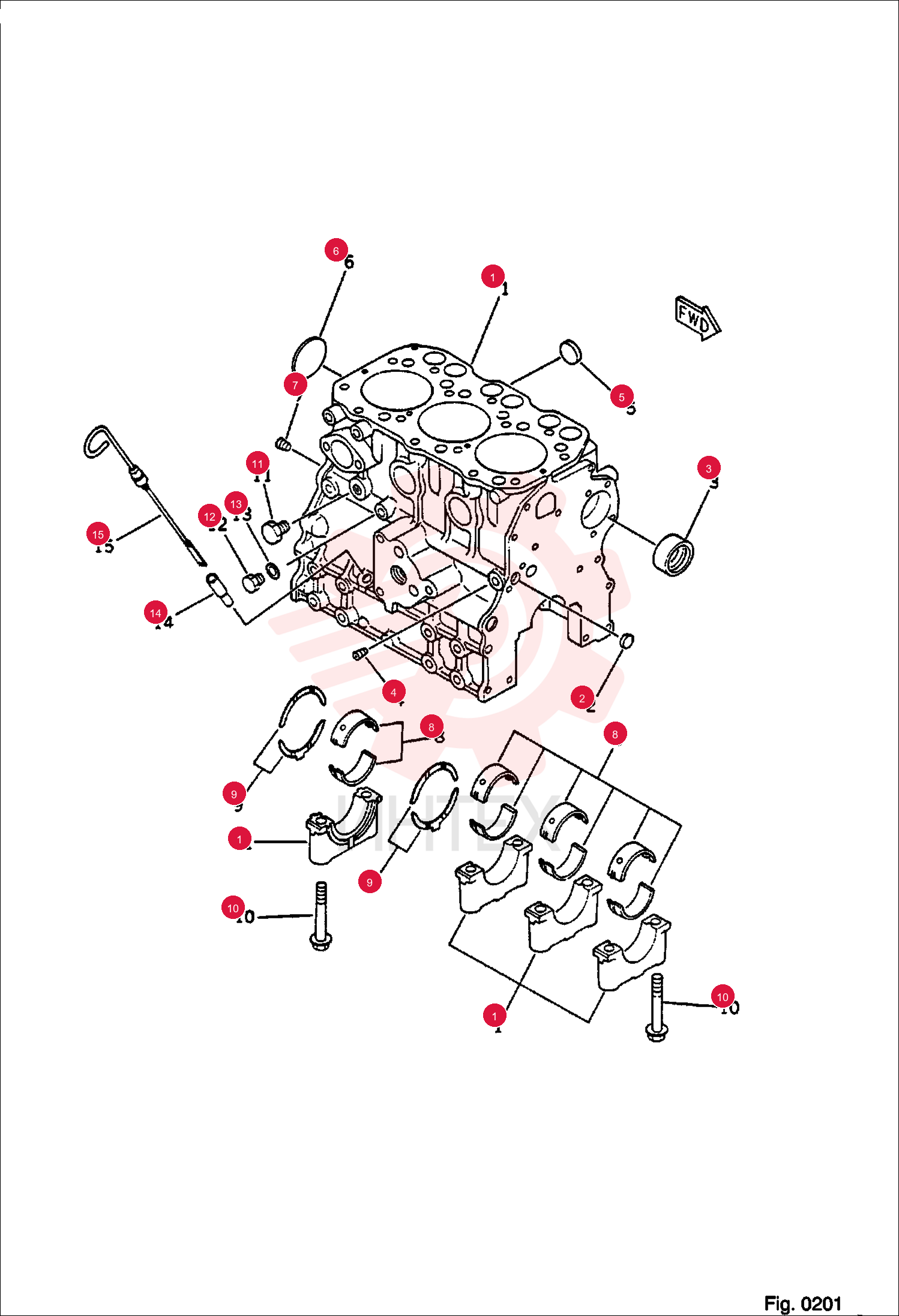 BLOCK, CYL 6636916 (2)