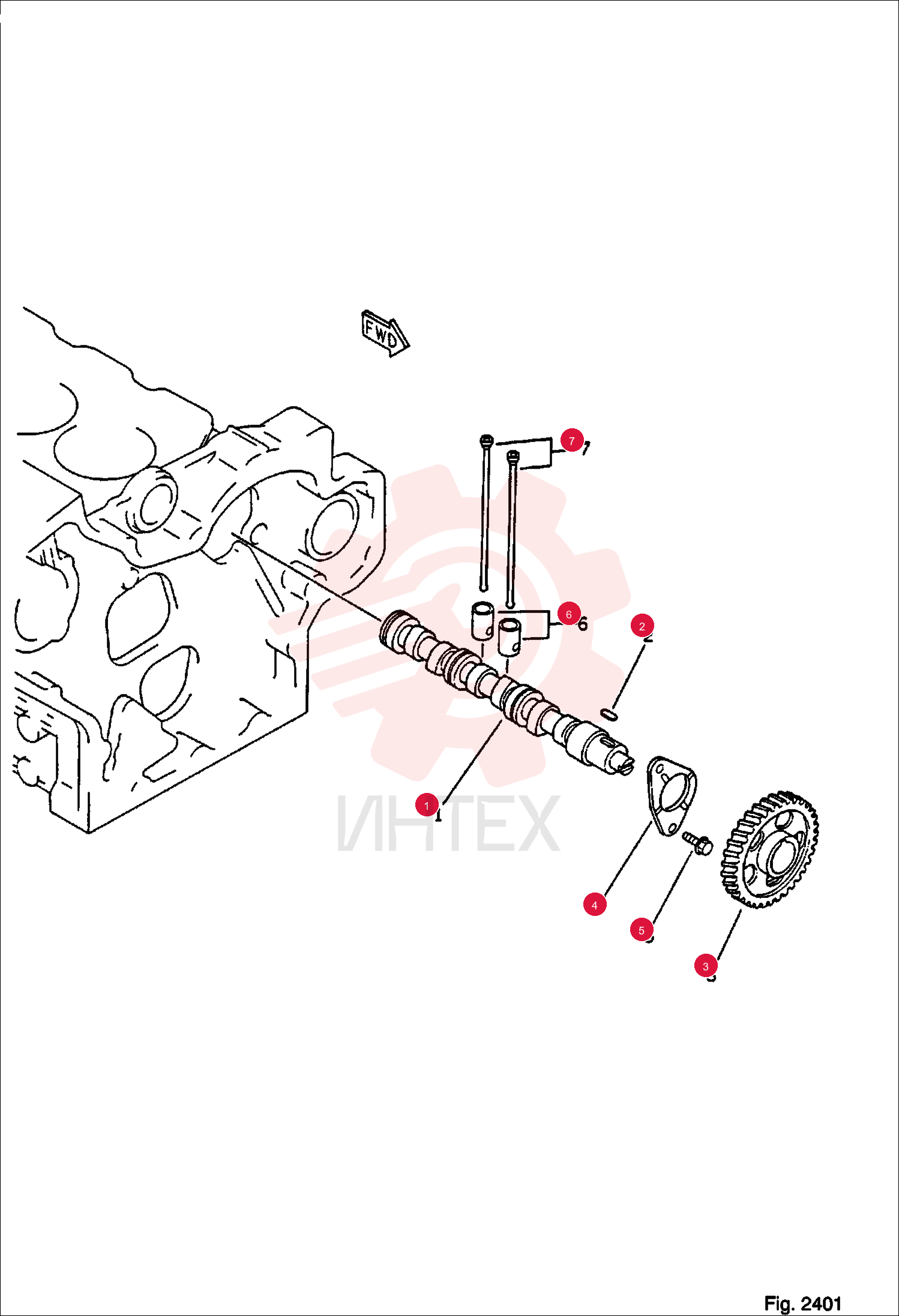 CAMSHAFT 6636381 (1)