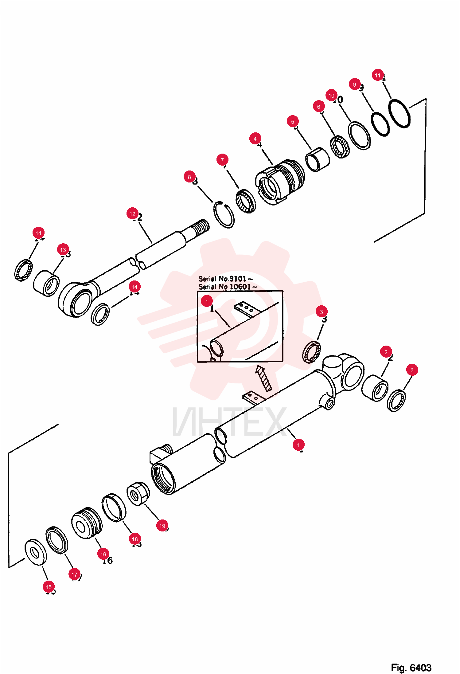 CYL CASE 6640385