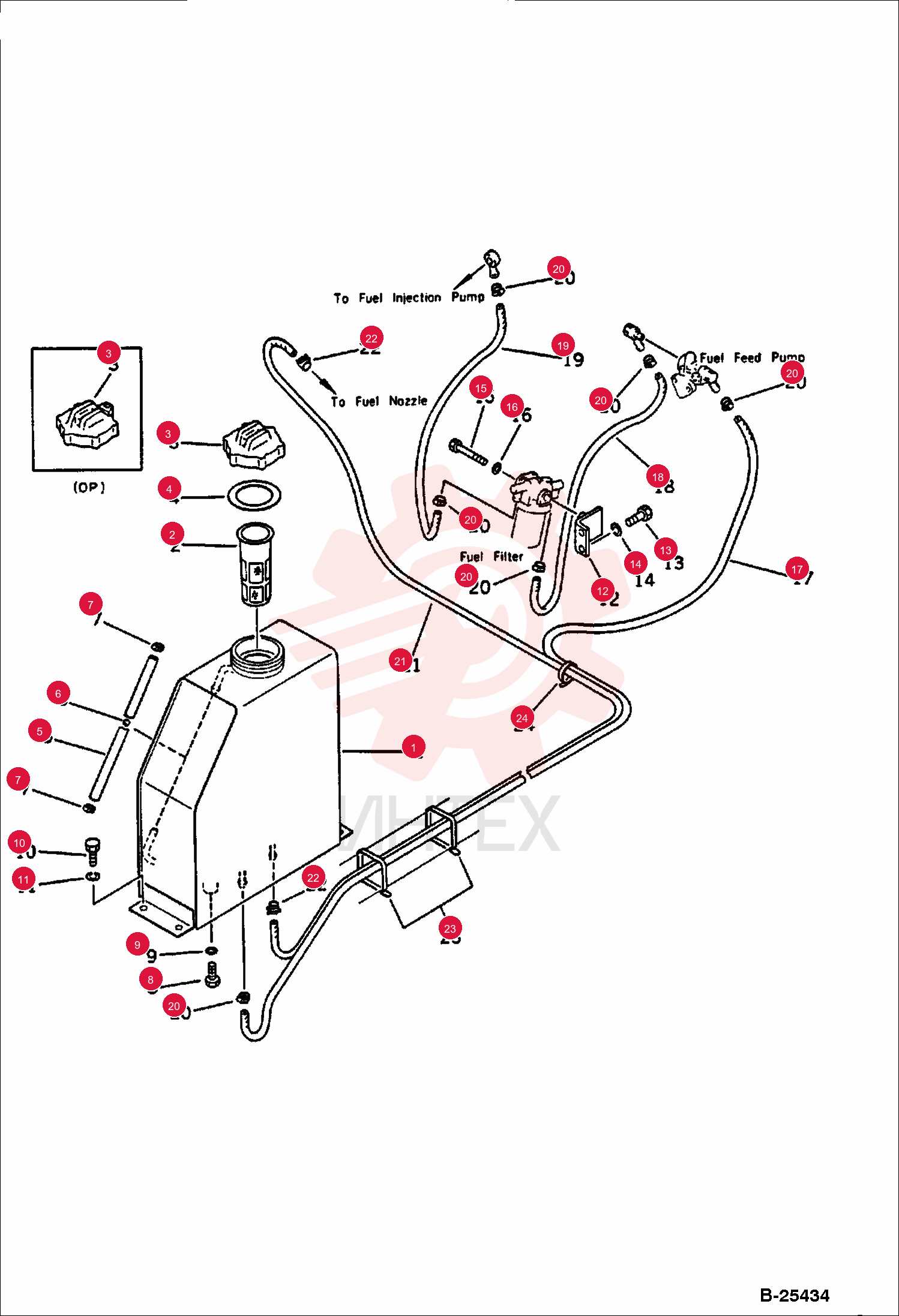 FUEL TANK 6642200