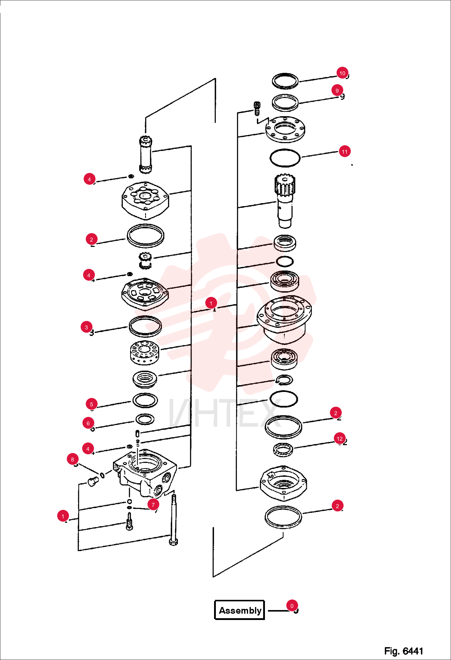 MOTOR ASSEMBLY 6642324 (2)