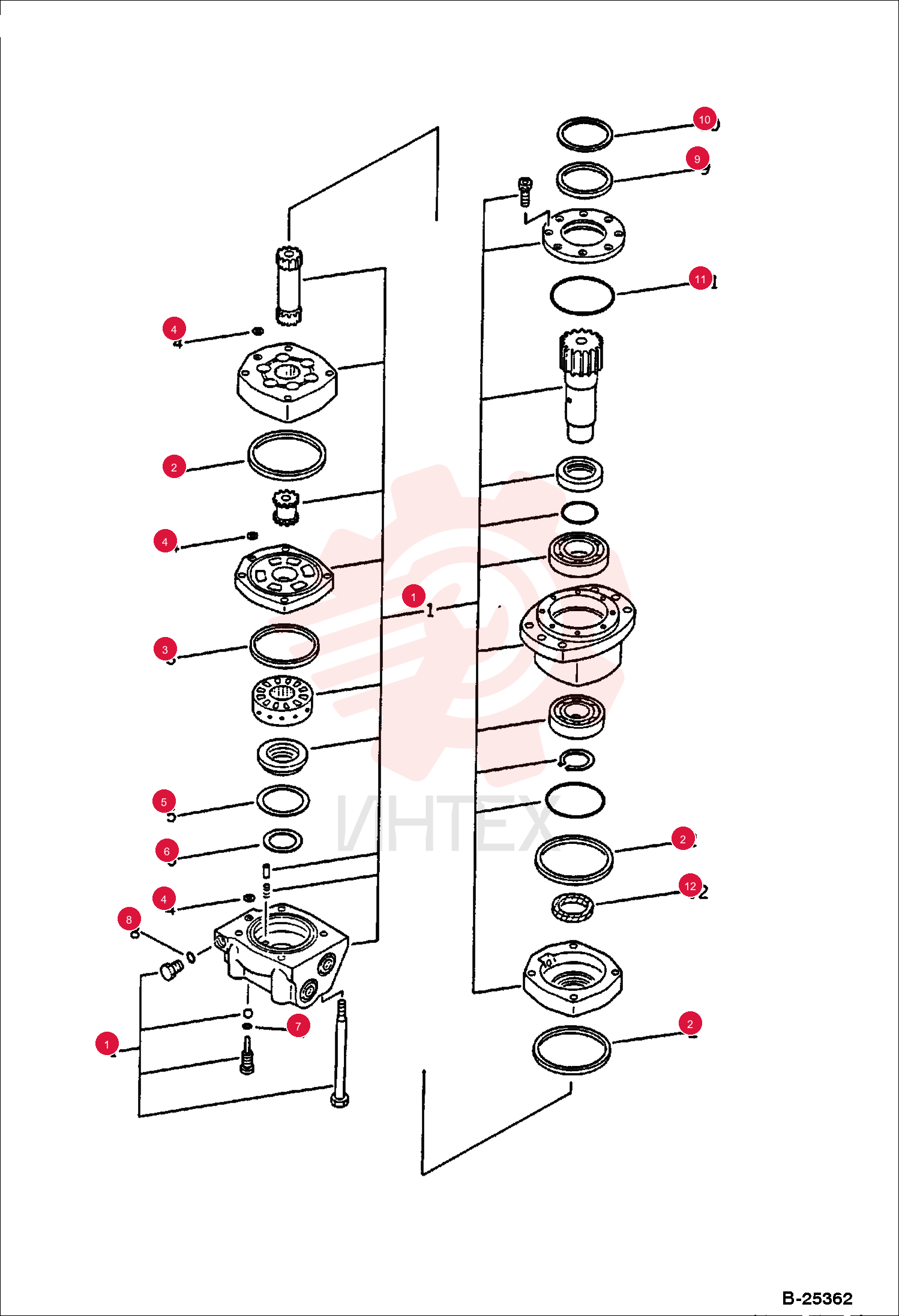 MOTOR ASSEMBLY 6642324 (1)