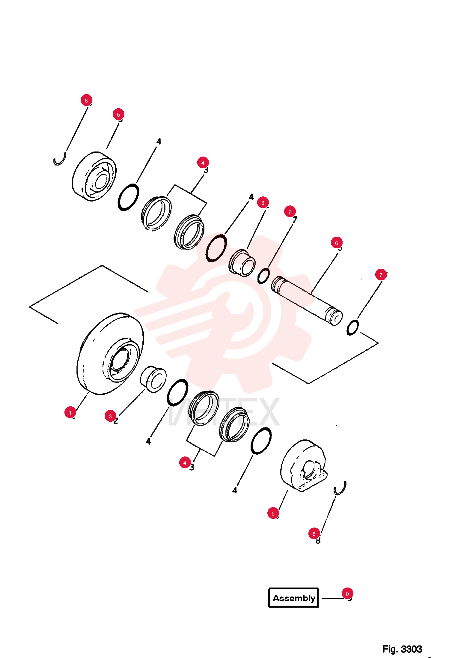 ROLLER ASSEMBLY 6642236