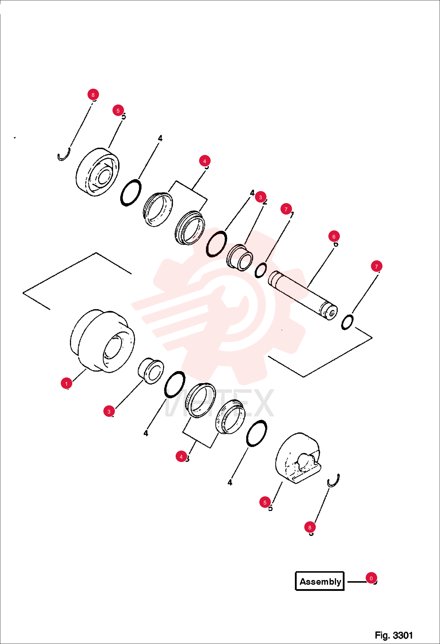ROLLER ASSEMBLY 6637962