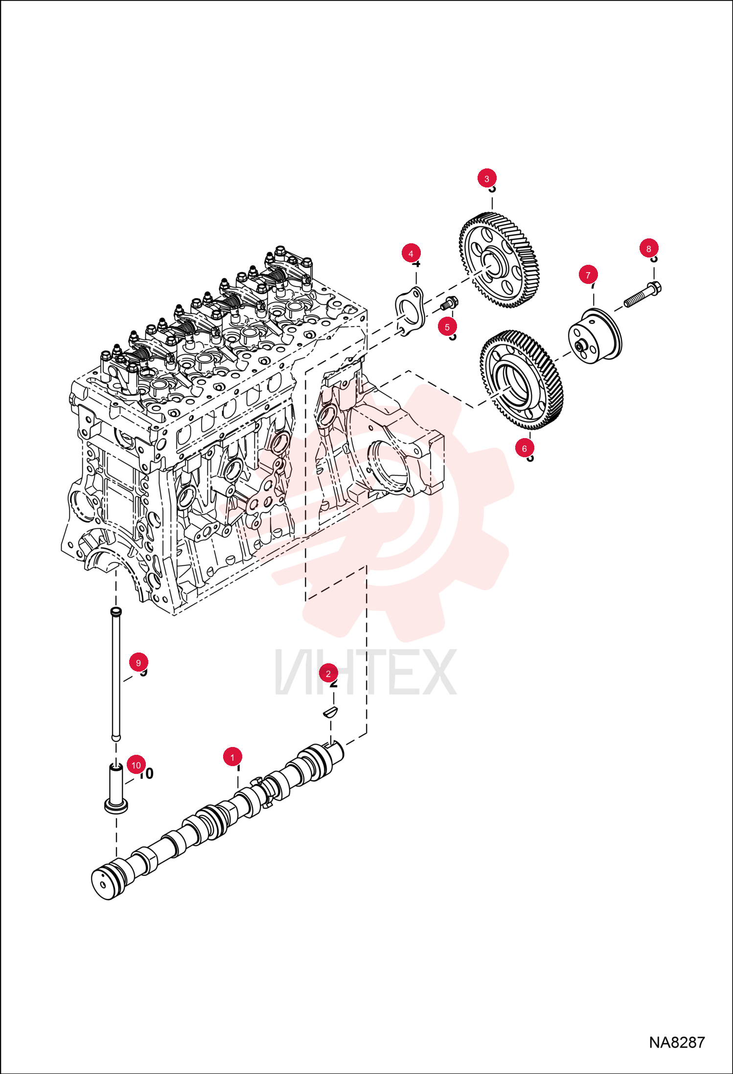 CAMSHAFT ASSY 7030300